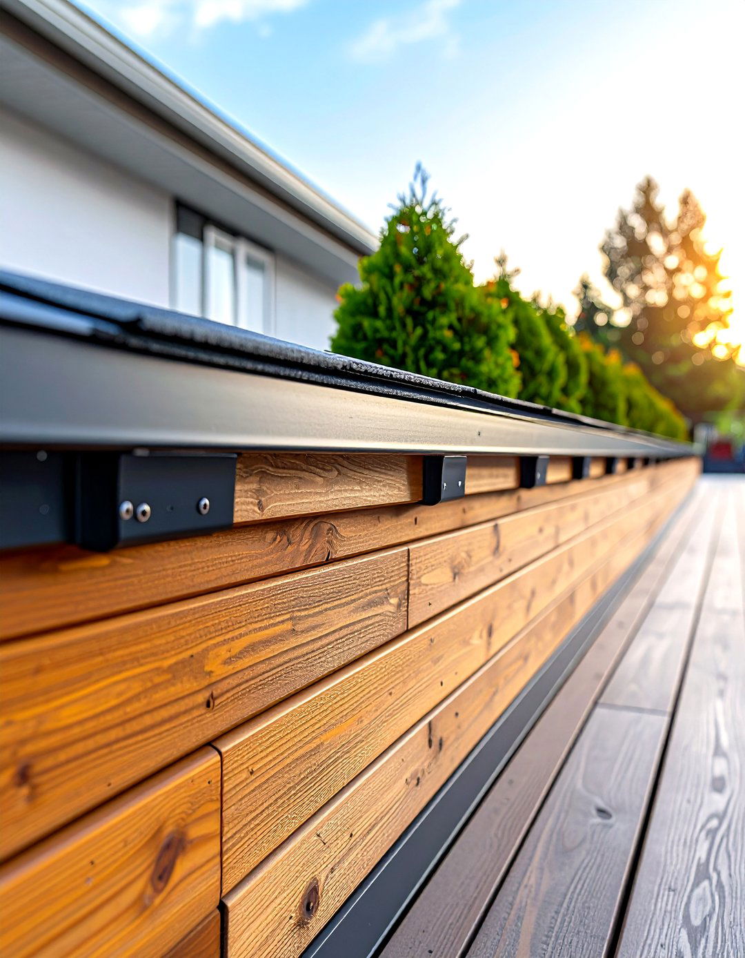 Flush Mount Composite Deck Fascia - 25 deck fascia ideas