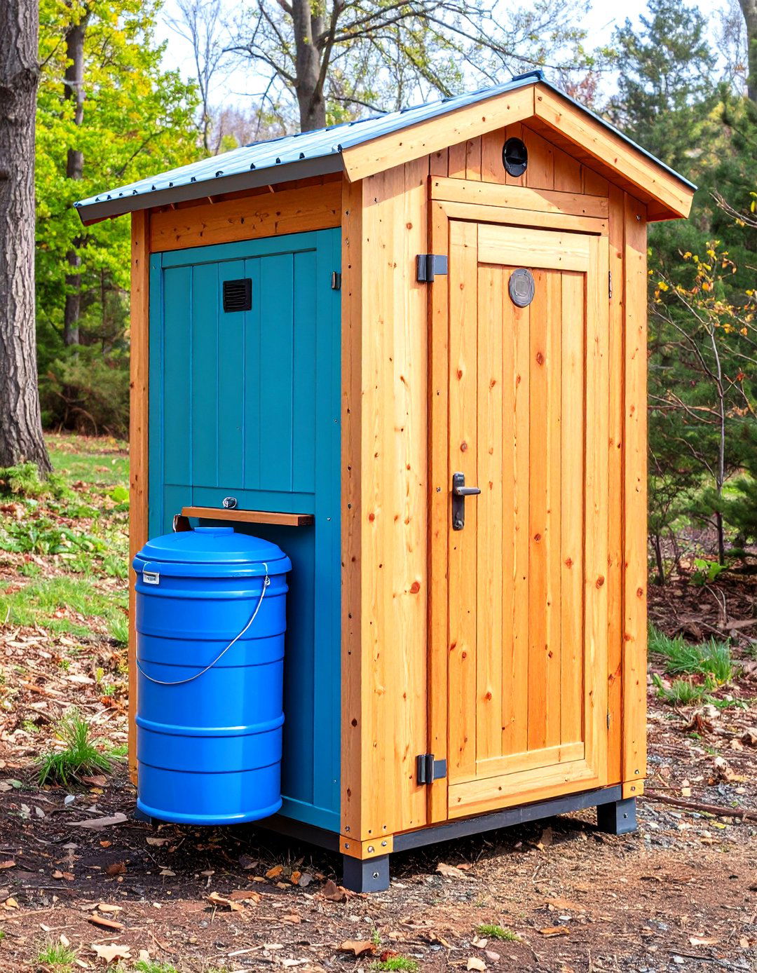 Fold Flat Panel Outhouse Kit - 25 outhouse design ideas