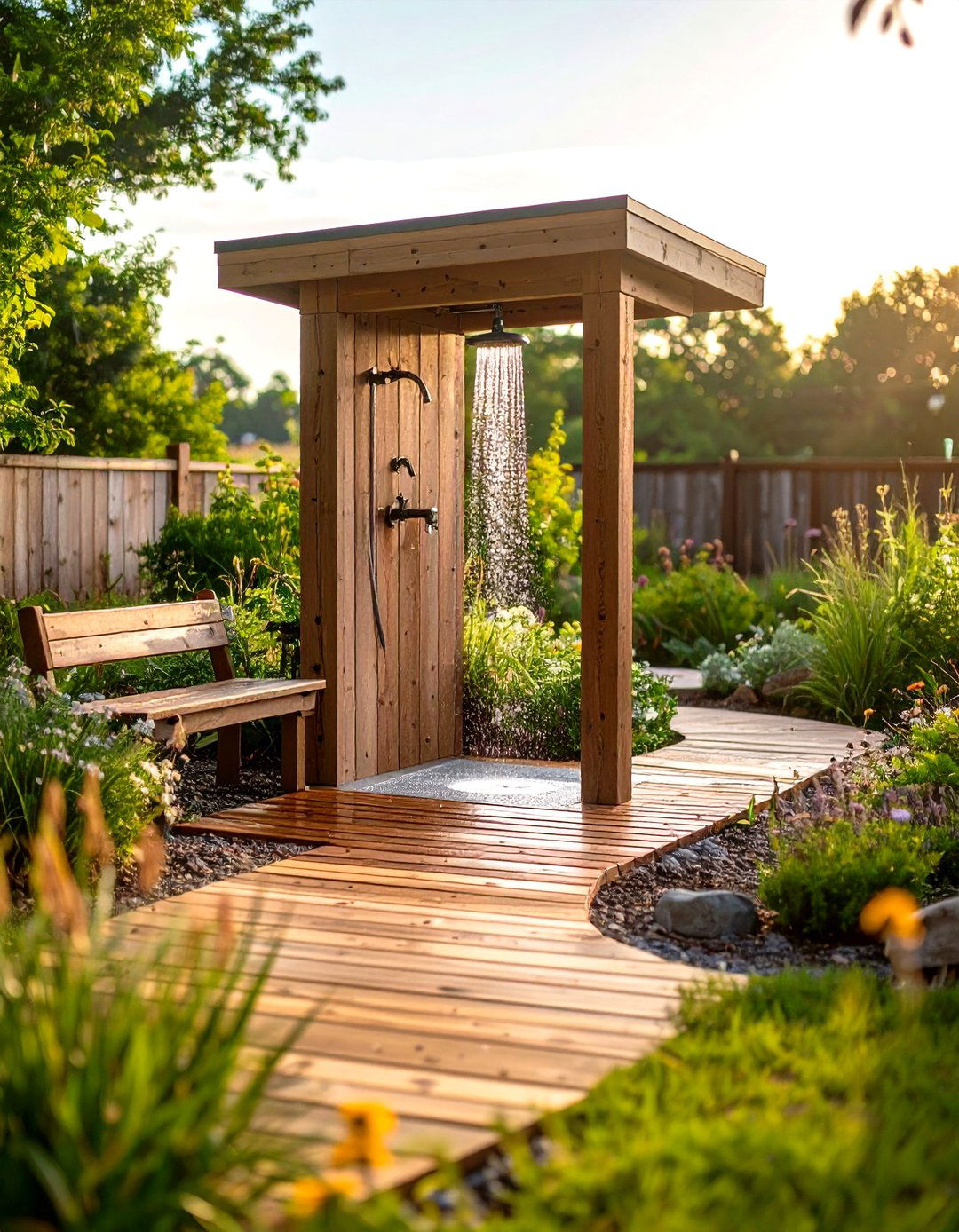 Foot Wash Station Outdoor Shower - 25 outdoor shower ideas
