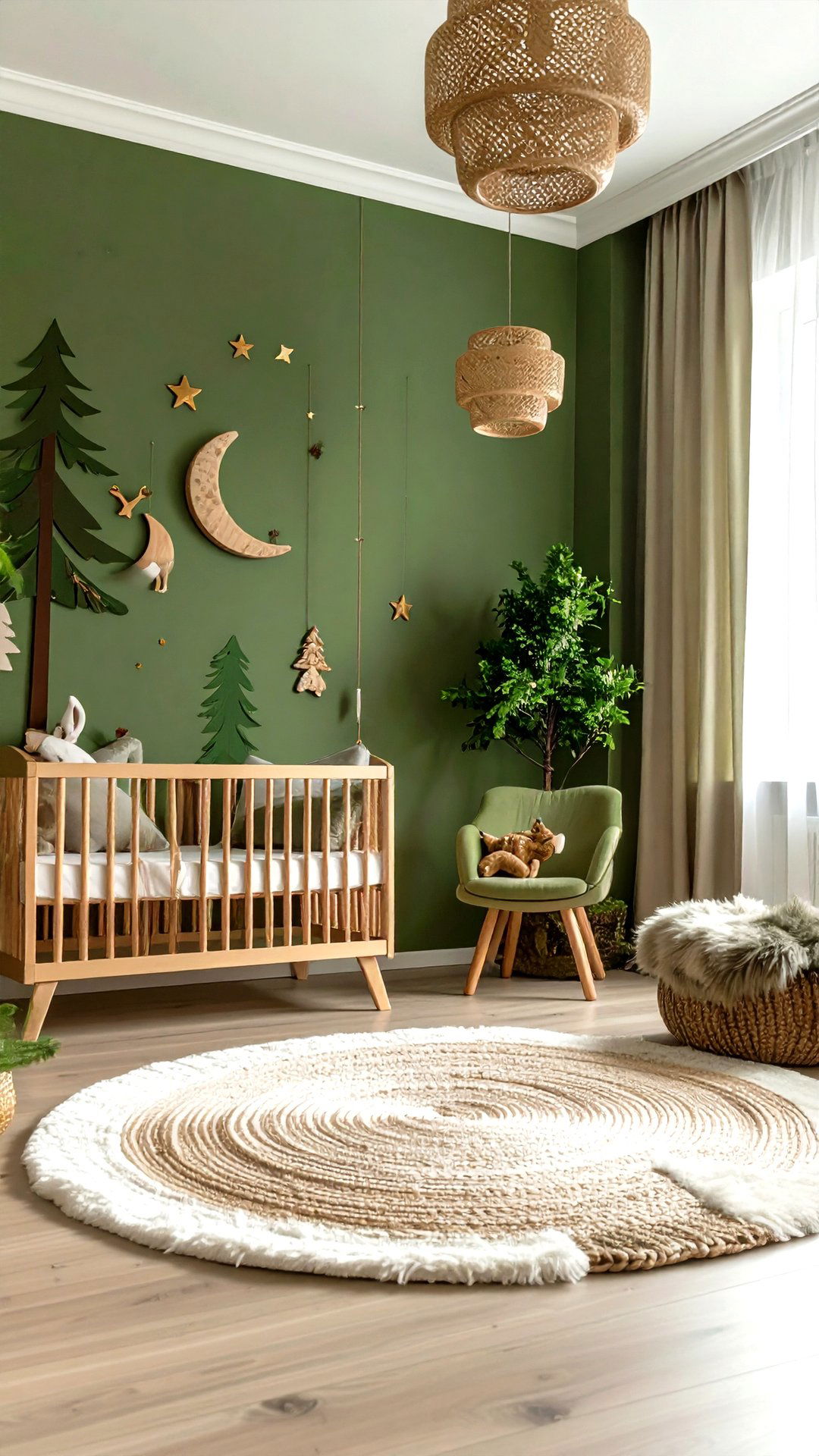 Forest Friends Green Nursery Theme - 25 green nursery ideas