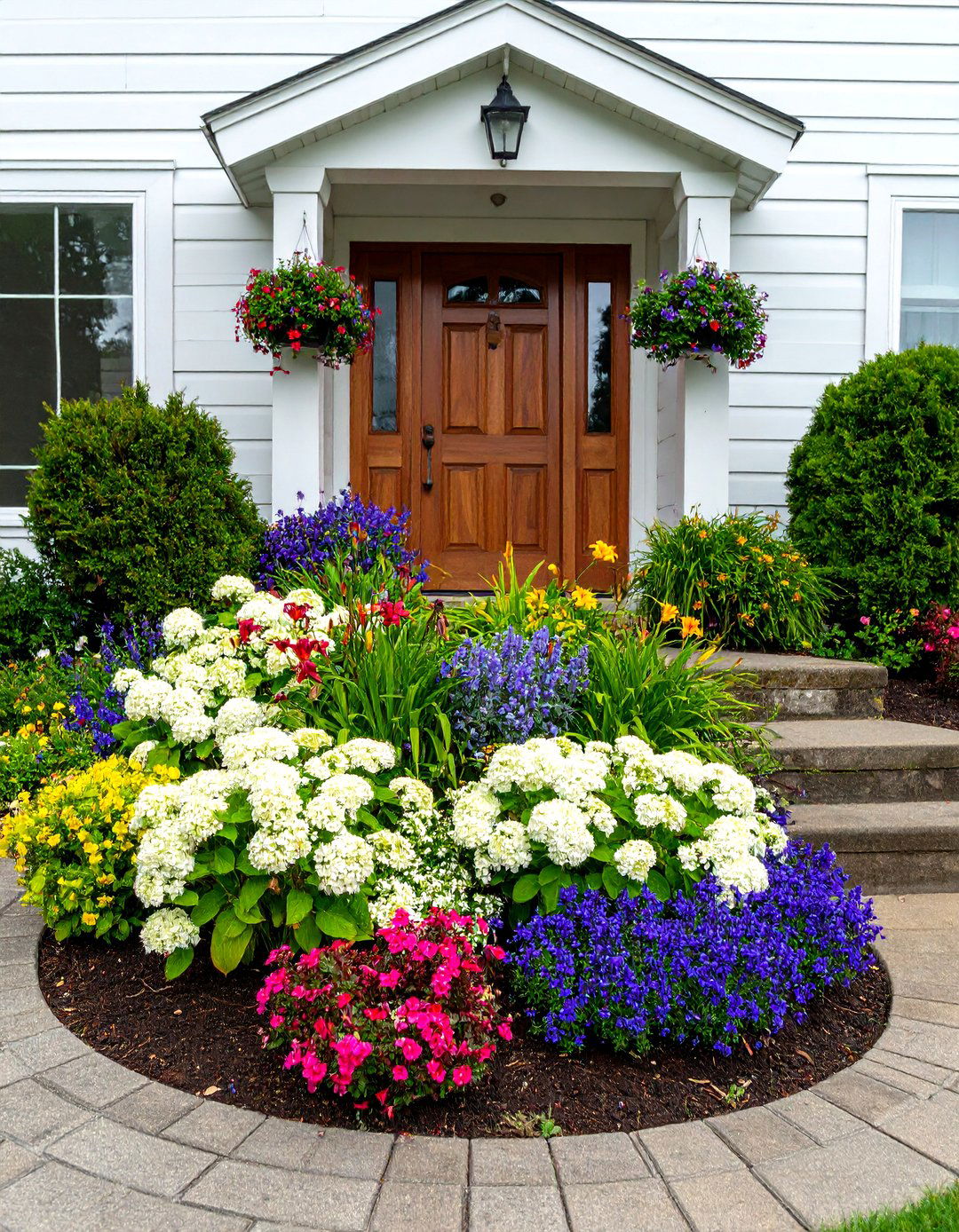 Foundation Flower Bed for Curb Appeal - 25 flower bed ideas