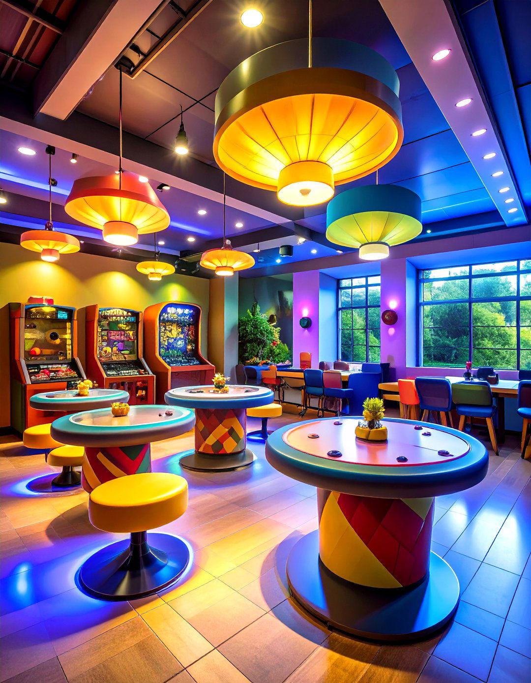 Franchise Themed Arcade Room Pac Man Anyone - 25 arcade room ideas