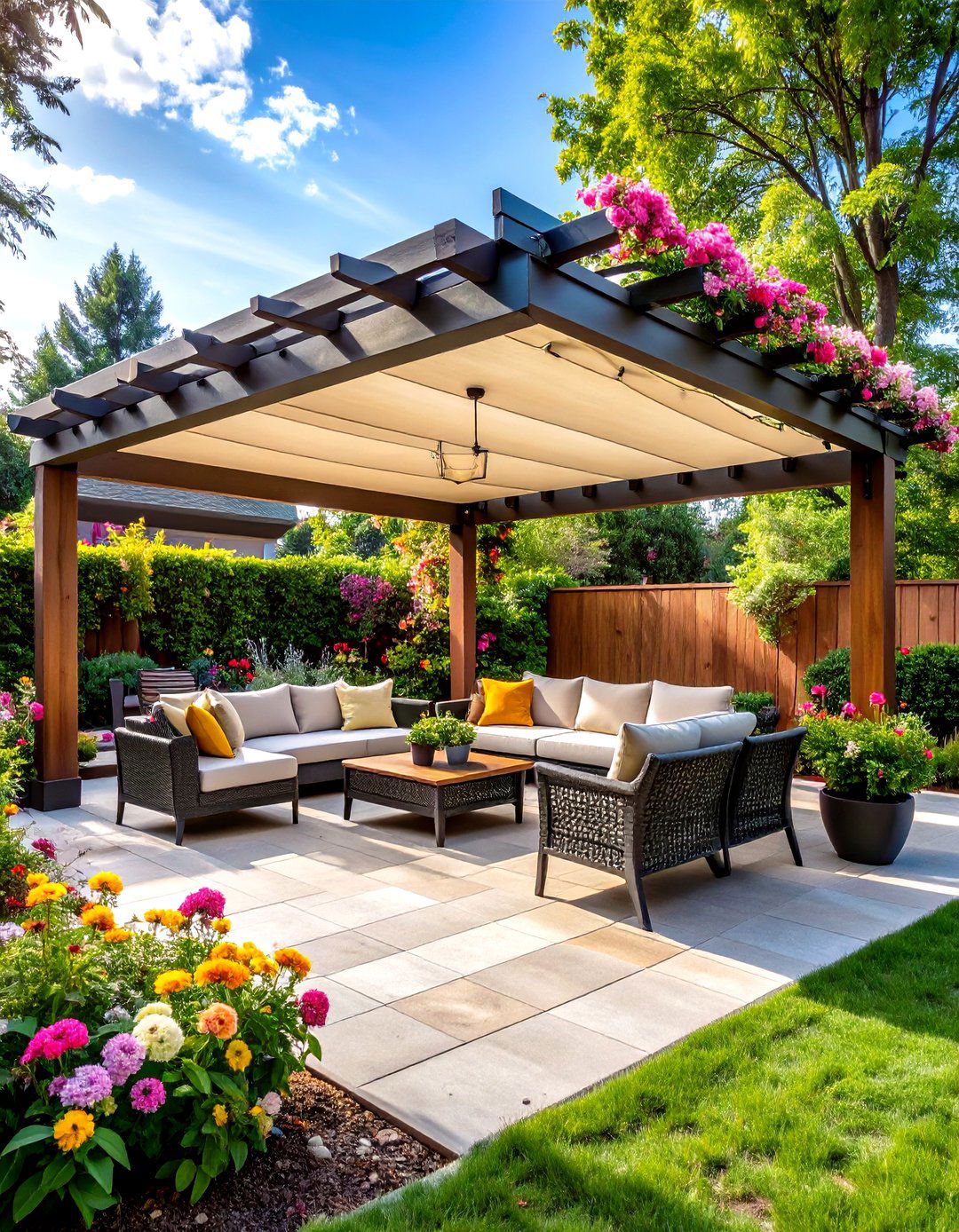Garden Pergola Lanai Hybrid - 25 lanai porch & patio designs