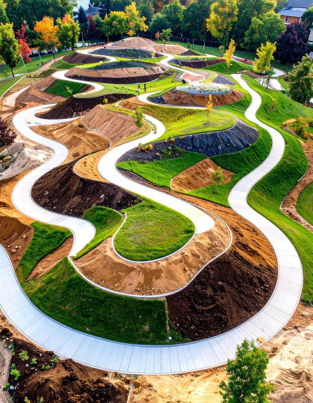 Generative Topography Tweaks in Landscape Design for Earthwork Efficiency - 25 ai landscape design ideas