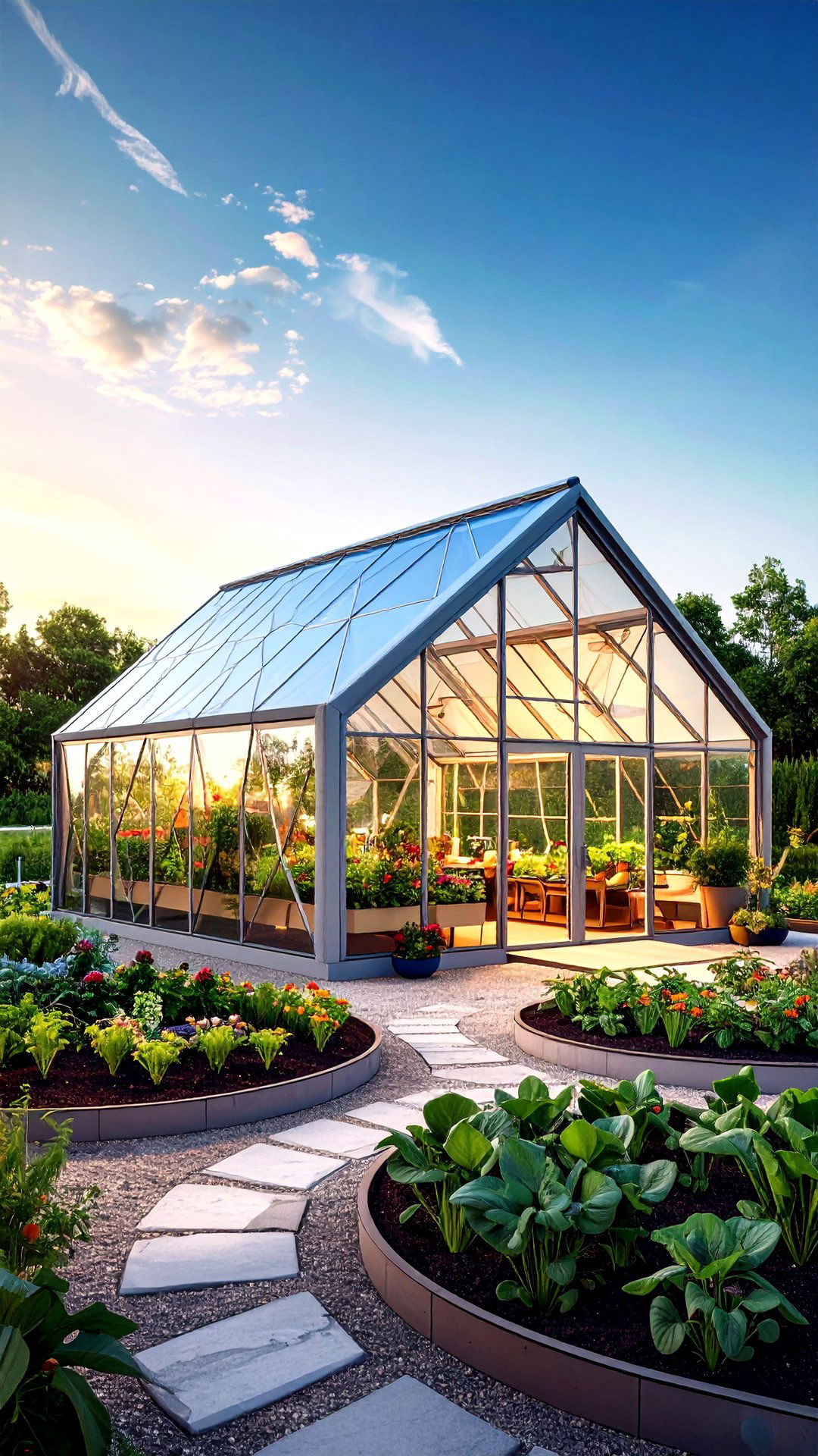 Geodesic Dome Corner Greenhouse Built for Windy Sites - 25 corner greenhouse ideas