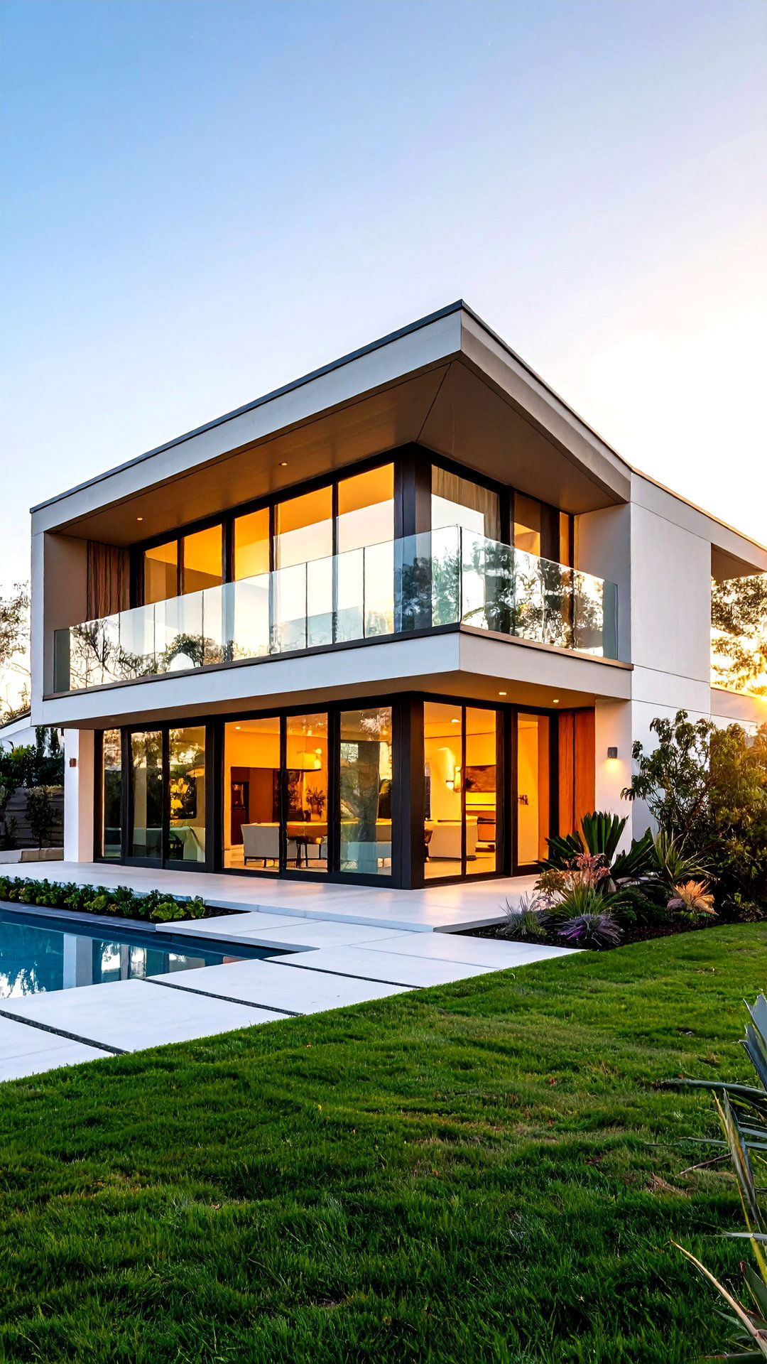 Glass Block Sidelights Refresh a s House Exterior - 25 1980s house exterior ideas