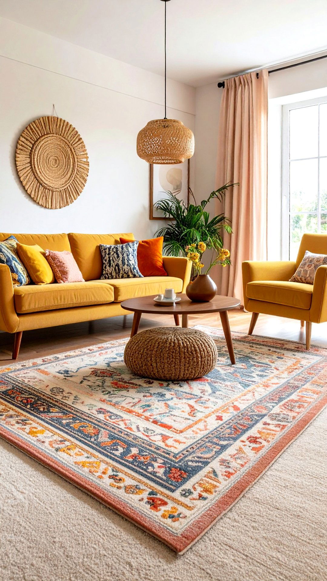 Go Wall to Wall with Plush Carpet Underfoot - 25 1950s living room ideas