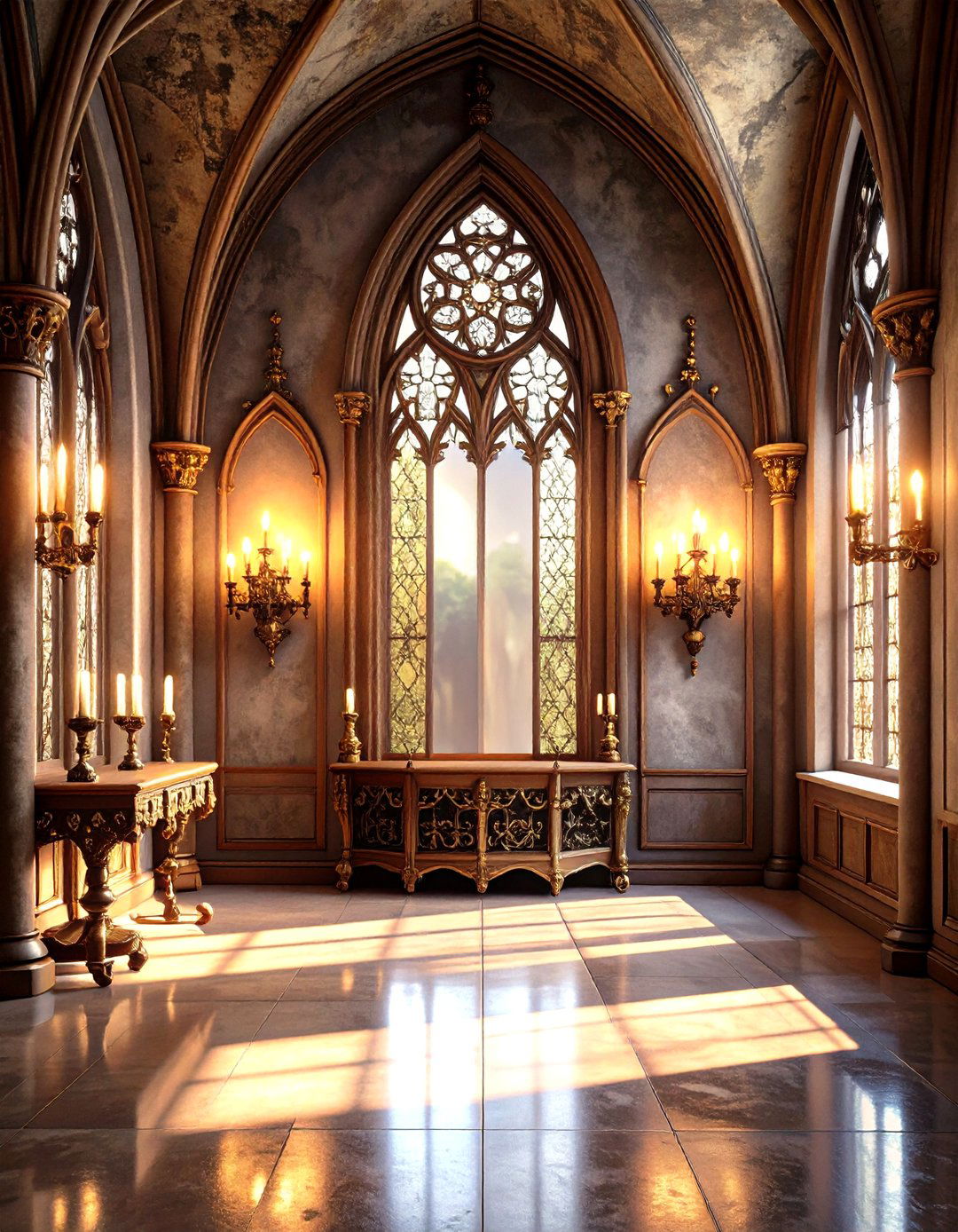Gothic Arched Mirrors for Medieval Drama - 25 medieval home decor ideas