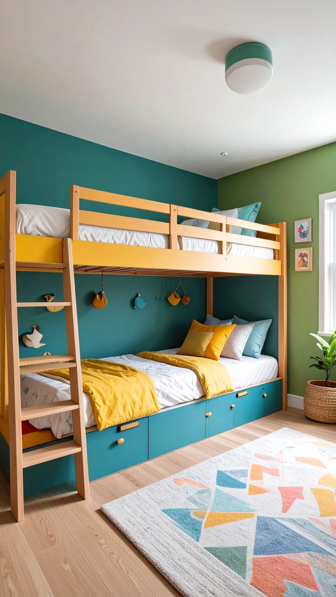 Grandkids Bunk Room at the Vacation Home - 25 bunk room ideas