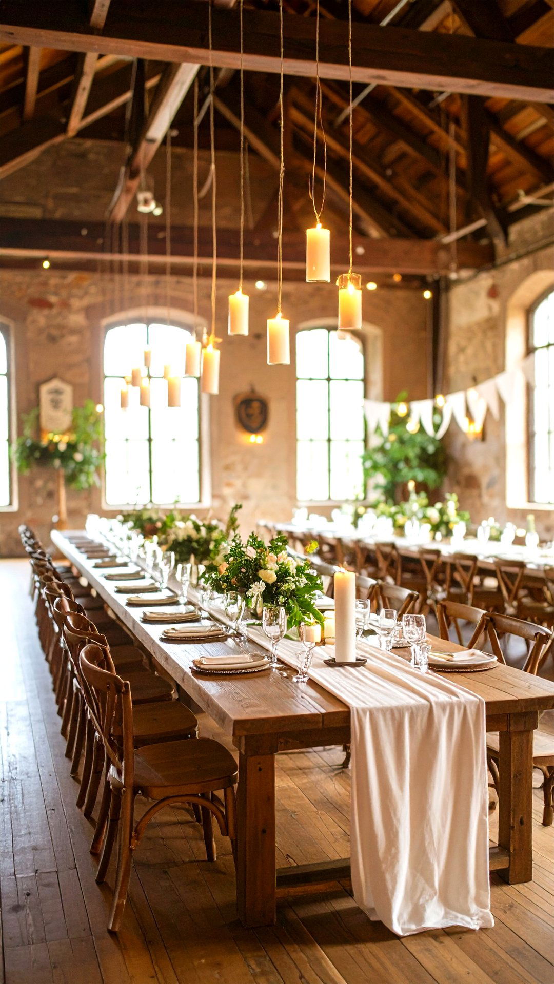 Great Hall Floating Candles for a Harry Potter Wedding Reception - 25 harry potter wedding ideas