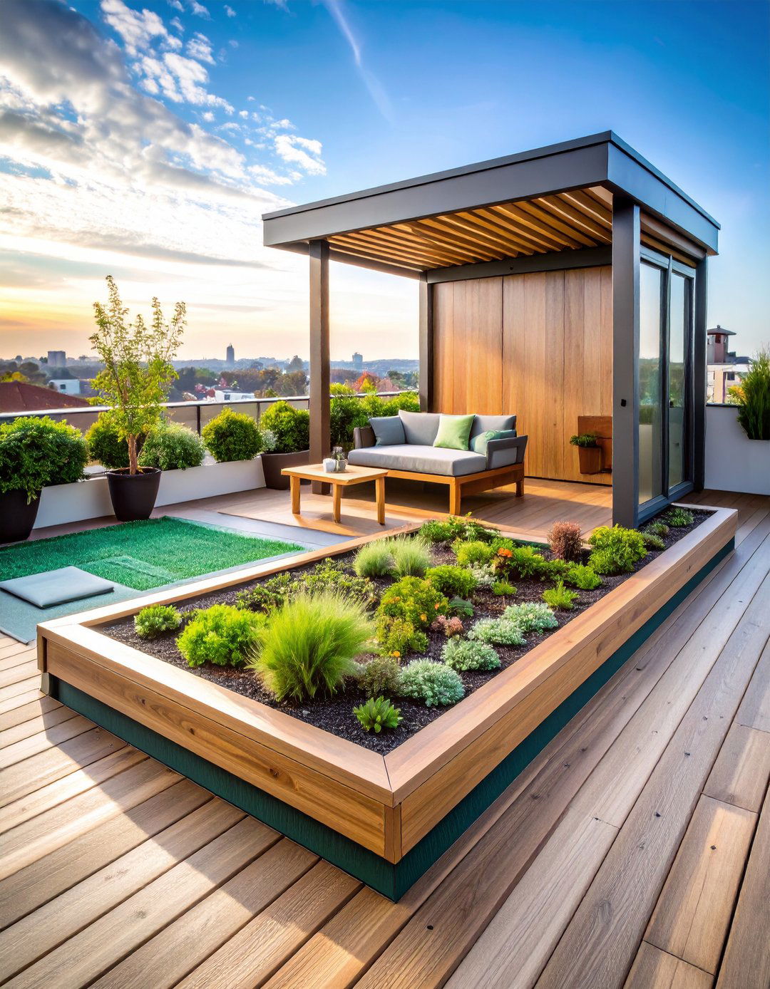 Green Roof Shade Catio - 25 outdoor catio ideas