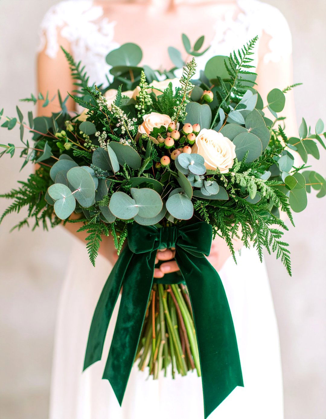 Greenery Rich Florals That Echo the Palette - 25 emerald green wedding ideas