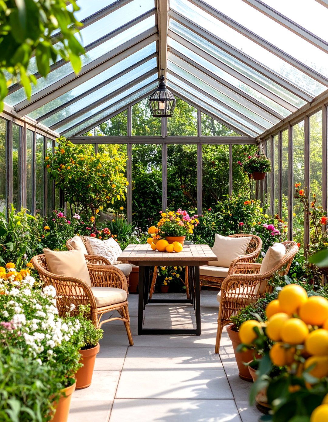 Greenhouse Seating Crossover Outdoor Living Space - 25 outdoor living space ideas