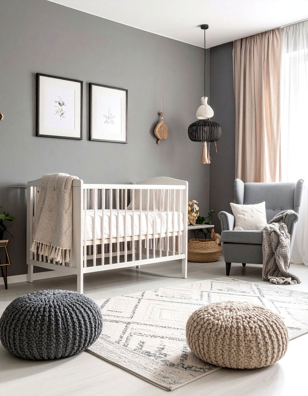 Greige Layers for Instant Calm - 25 neutral nursery ideas