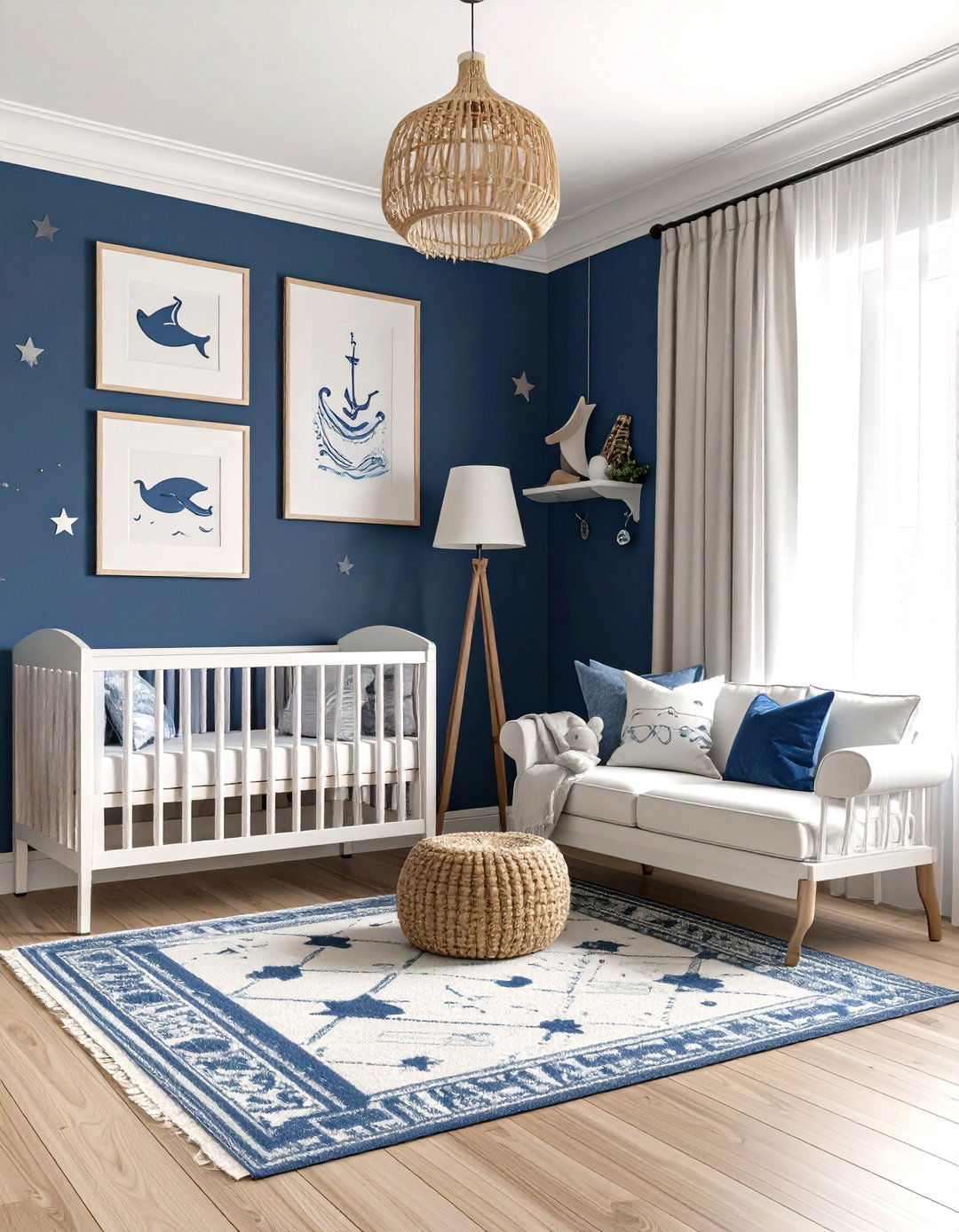 Grow With Me Ocean Accents - 25 ocean-themed nursery ideas