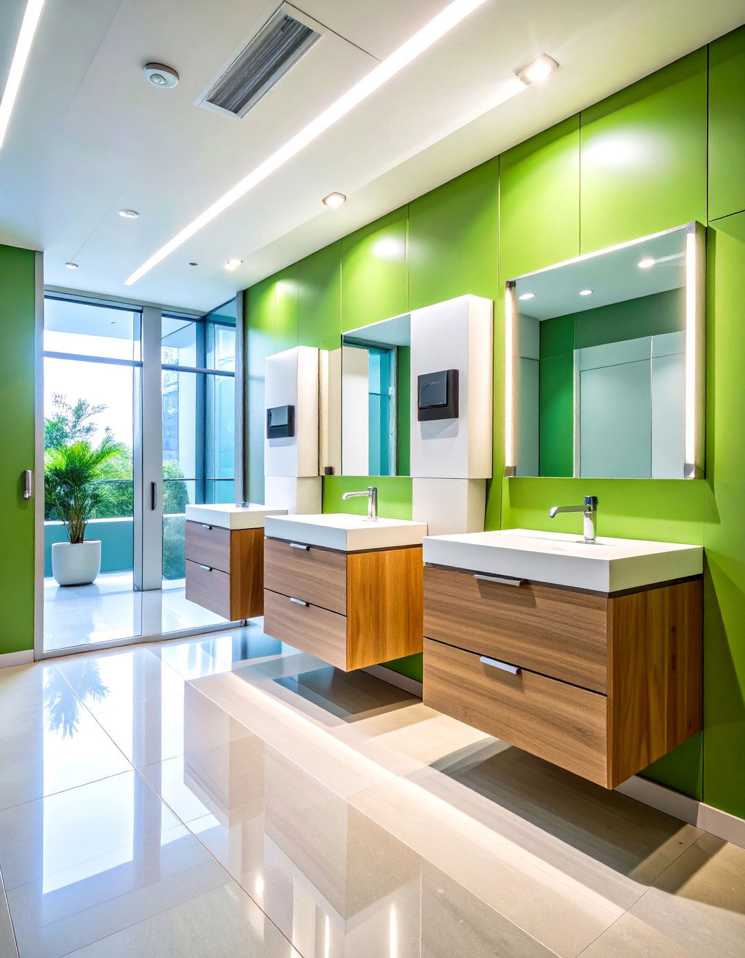 HEPA Filtered Hand Dryers - 25 office bathroom ideas