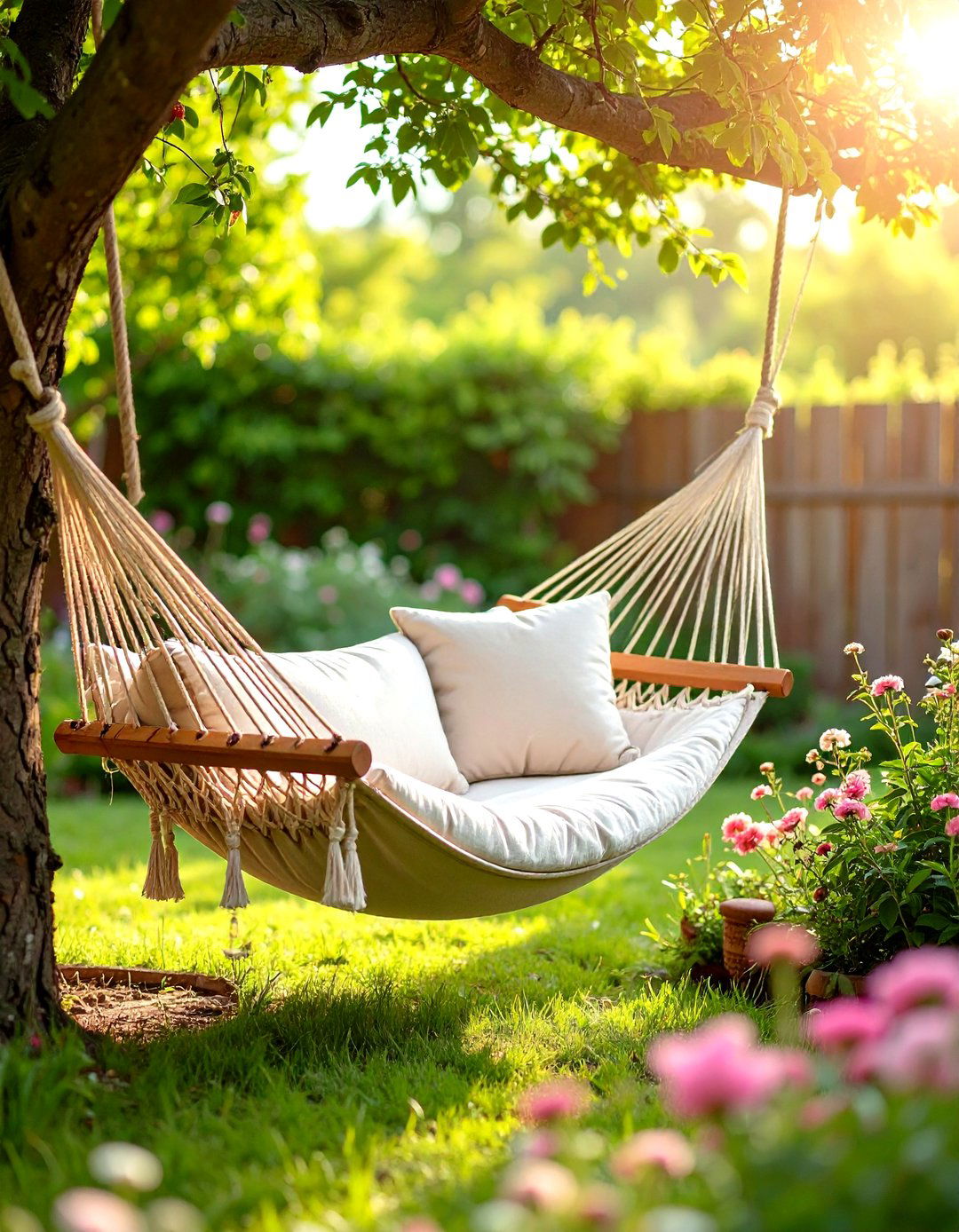 Hammock Chair Outdoor Seating That You Can Sew - 25 outdoor seating ideas