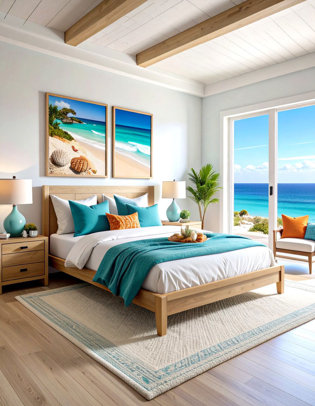 Hang Coastal Photography and Art - 25 ocean-themed bedroom ideas