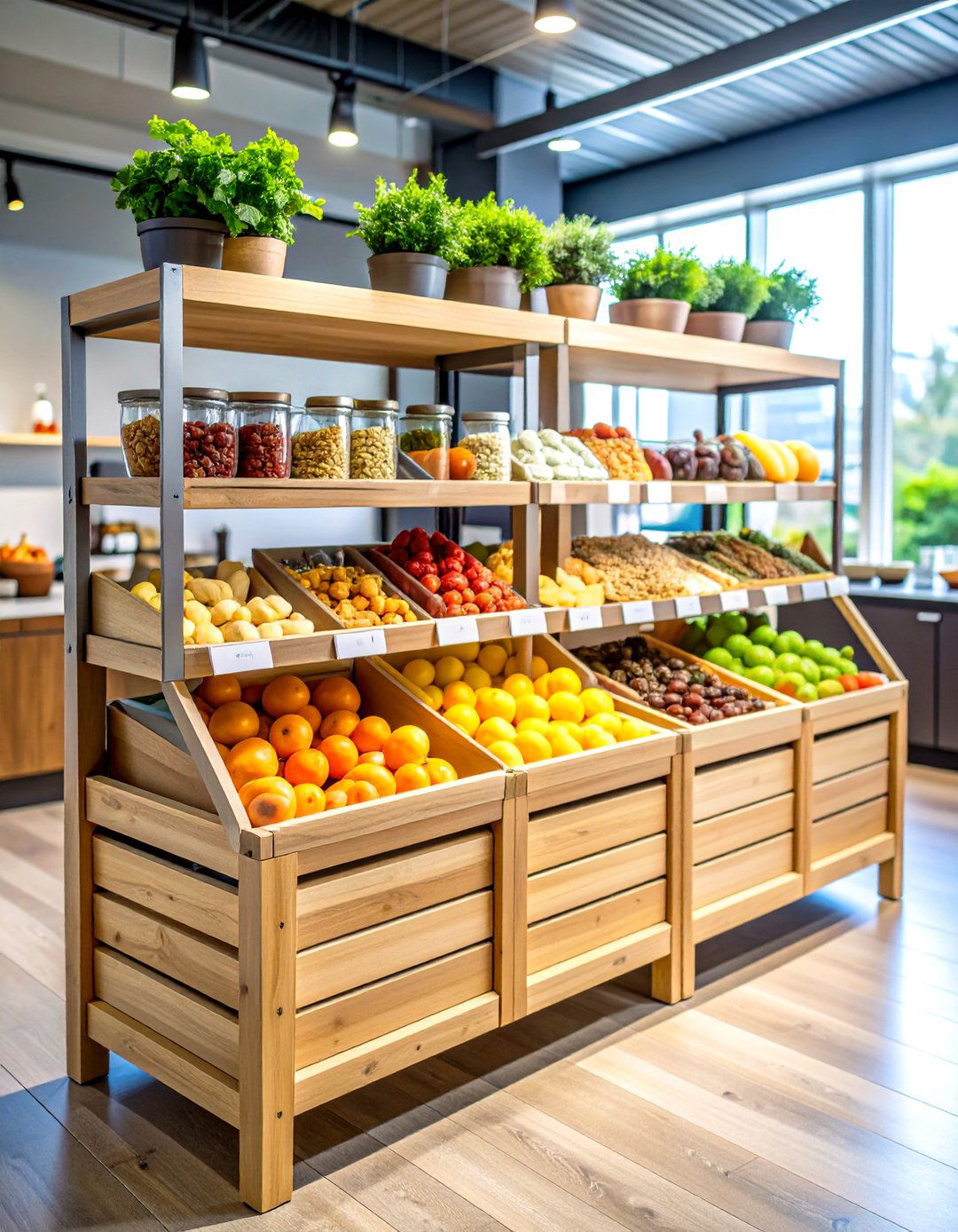 Healthy Snack Display Office Kitchen - 25 office kitchen ideas