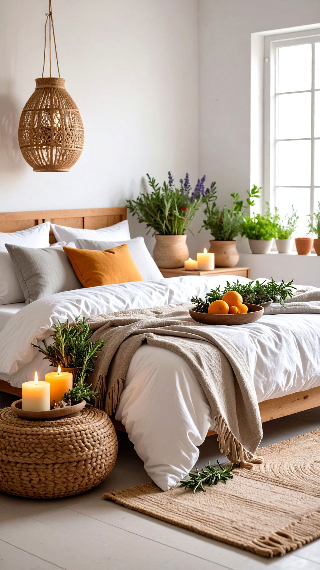 Herb Scented Greek Bedroom Atmosphere - 25 greek bedroom design ideas