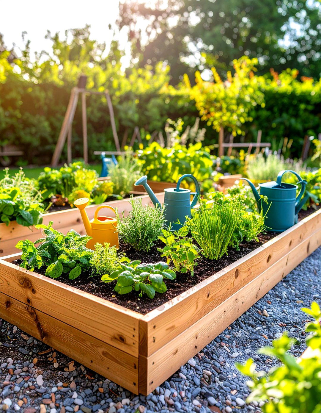 Herb and Taste Discovery Bed - 25 eyfs outdoor area ideas