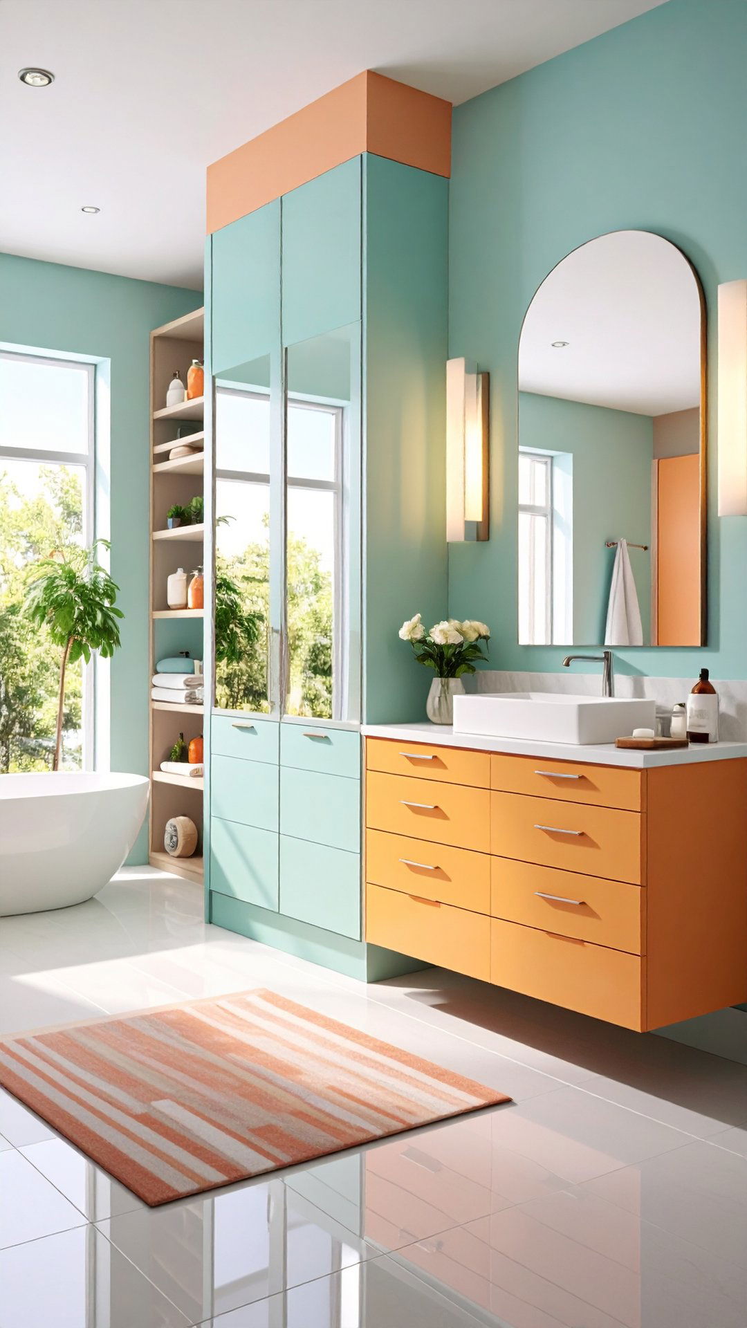 Hidden Bathroom Storage Solutions - 25 aesthetic bathroom ideas