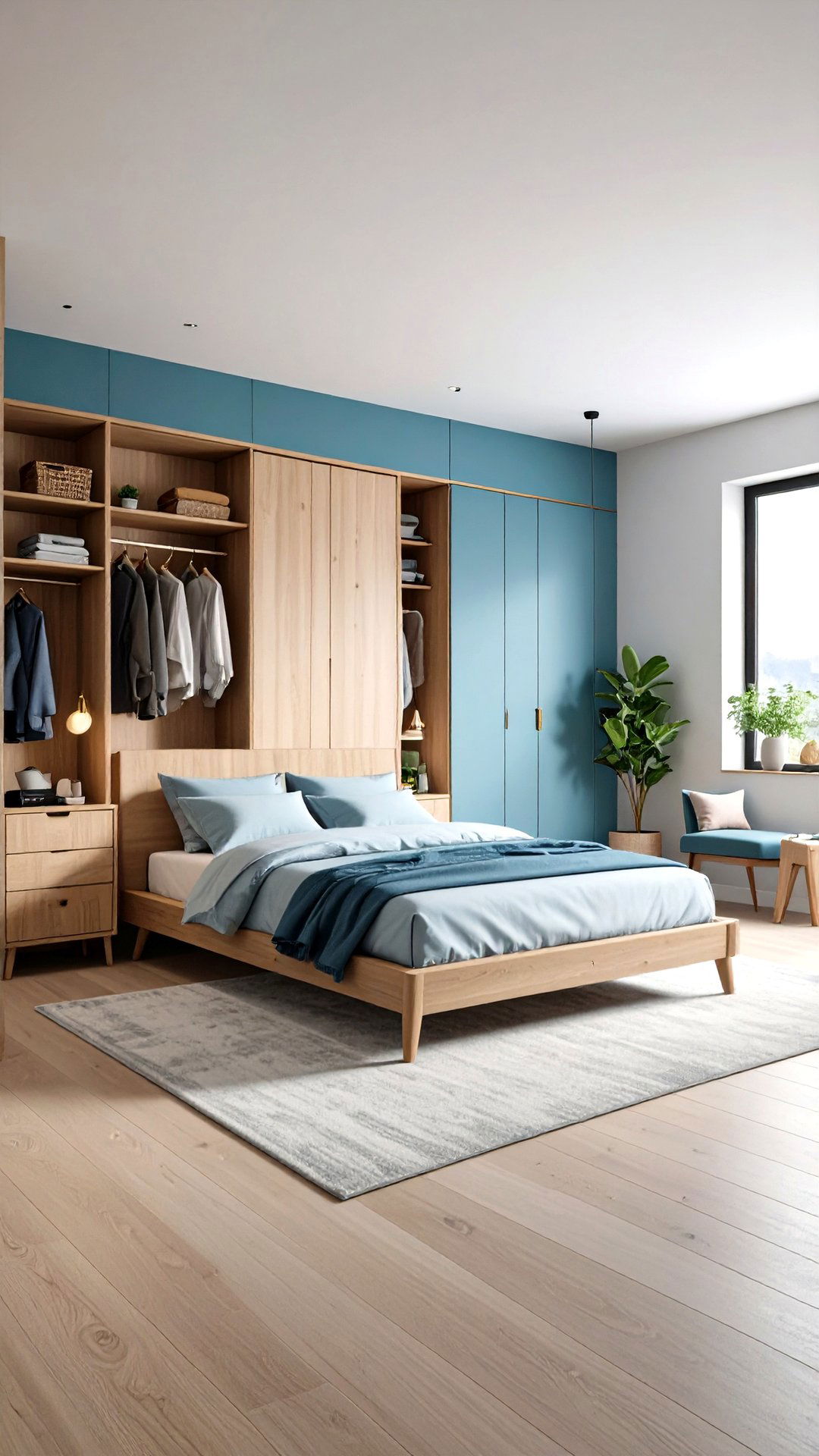 Hidden Storage in Plain Sight - 25 minimalist bedroom ideas