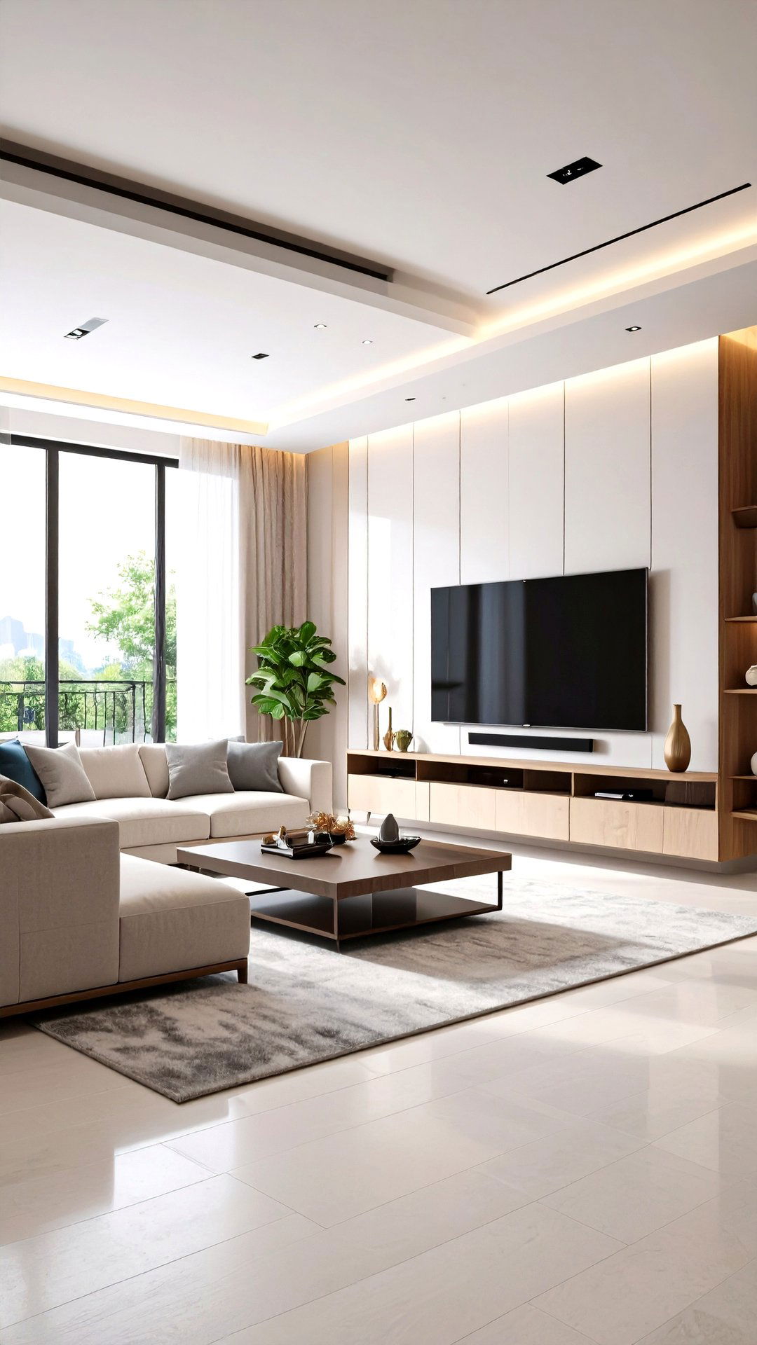 Hidden Tech for Seamless Smart Living - 25 aesthetic living room ideas