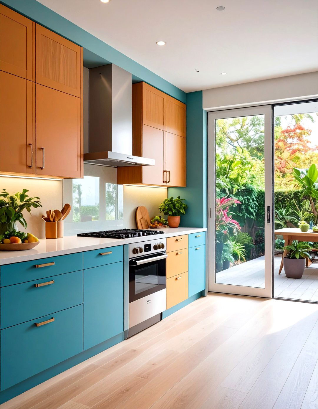 Hide the Kitchen with a Sliding Pocket Door - 25 parallel modular kitchen design ideas