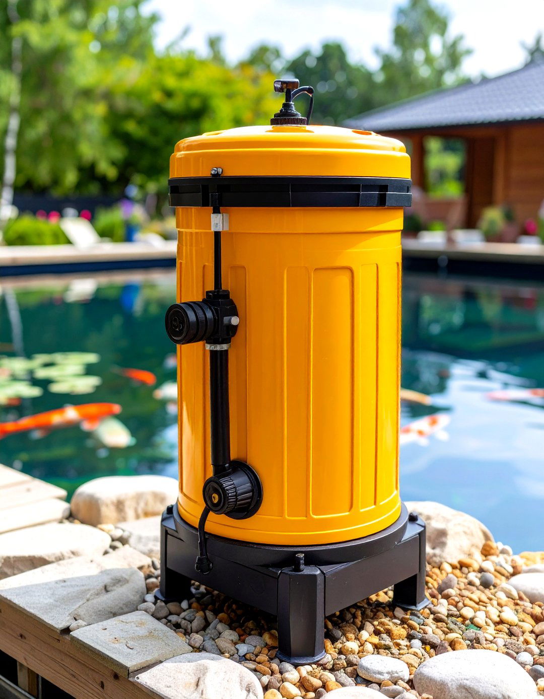 High Flow Drum Filter System - 25 koi pond ideas