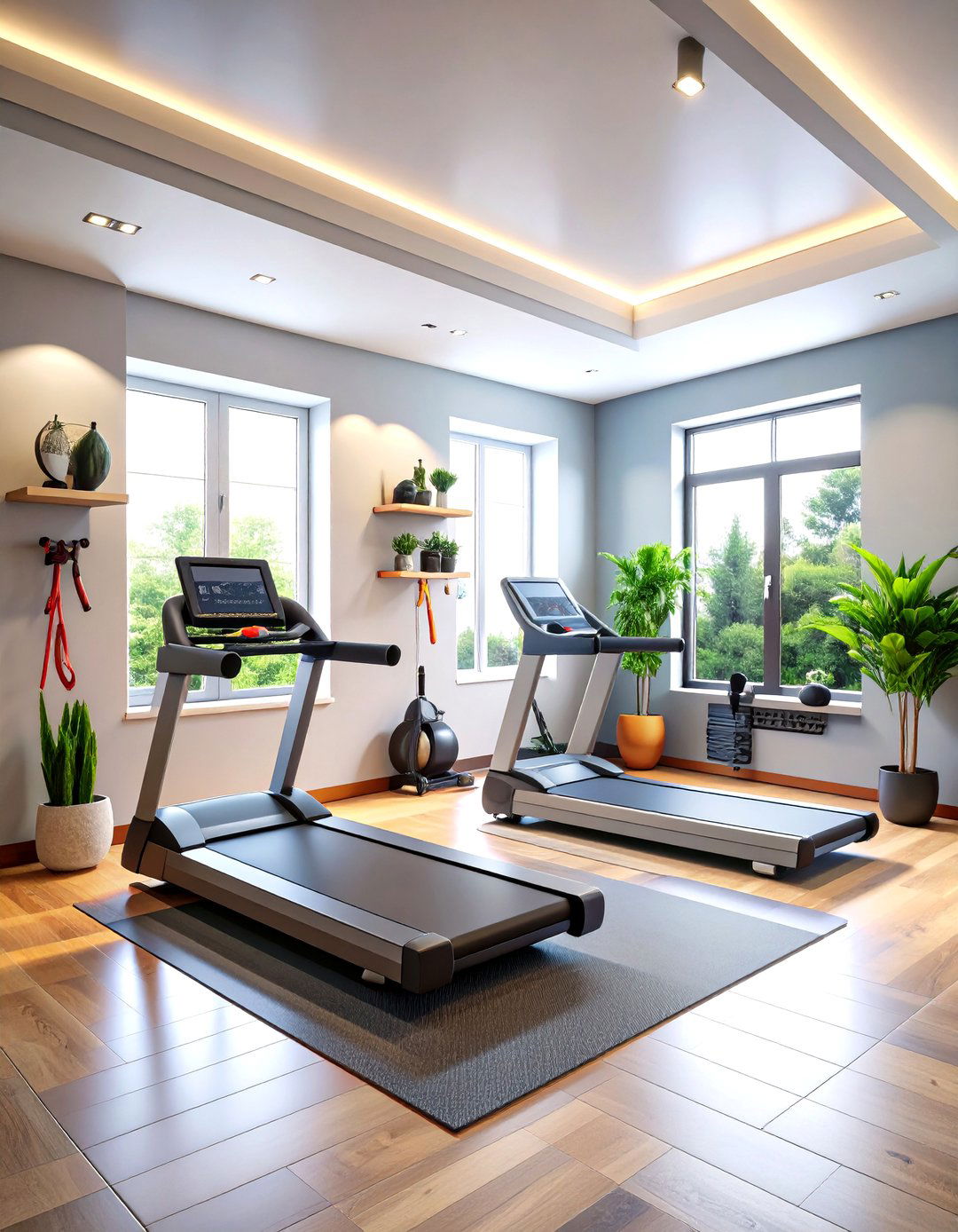 Home Gym Bonus Room for Daily Movement - 25 bonus room ideas