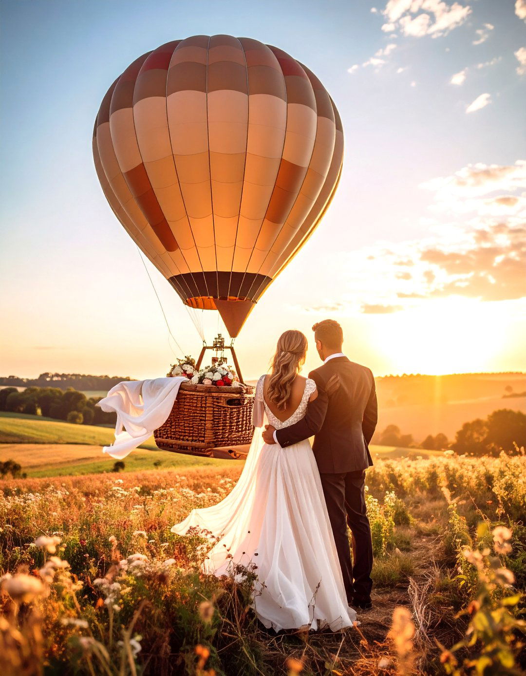 Hot Air Balloon Adventure - 25 21th wedding anniversary ideas