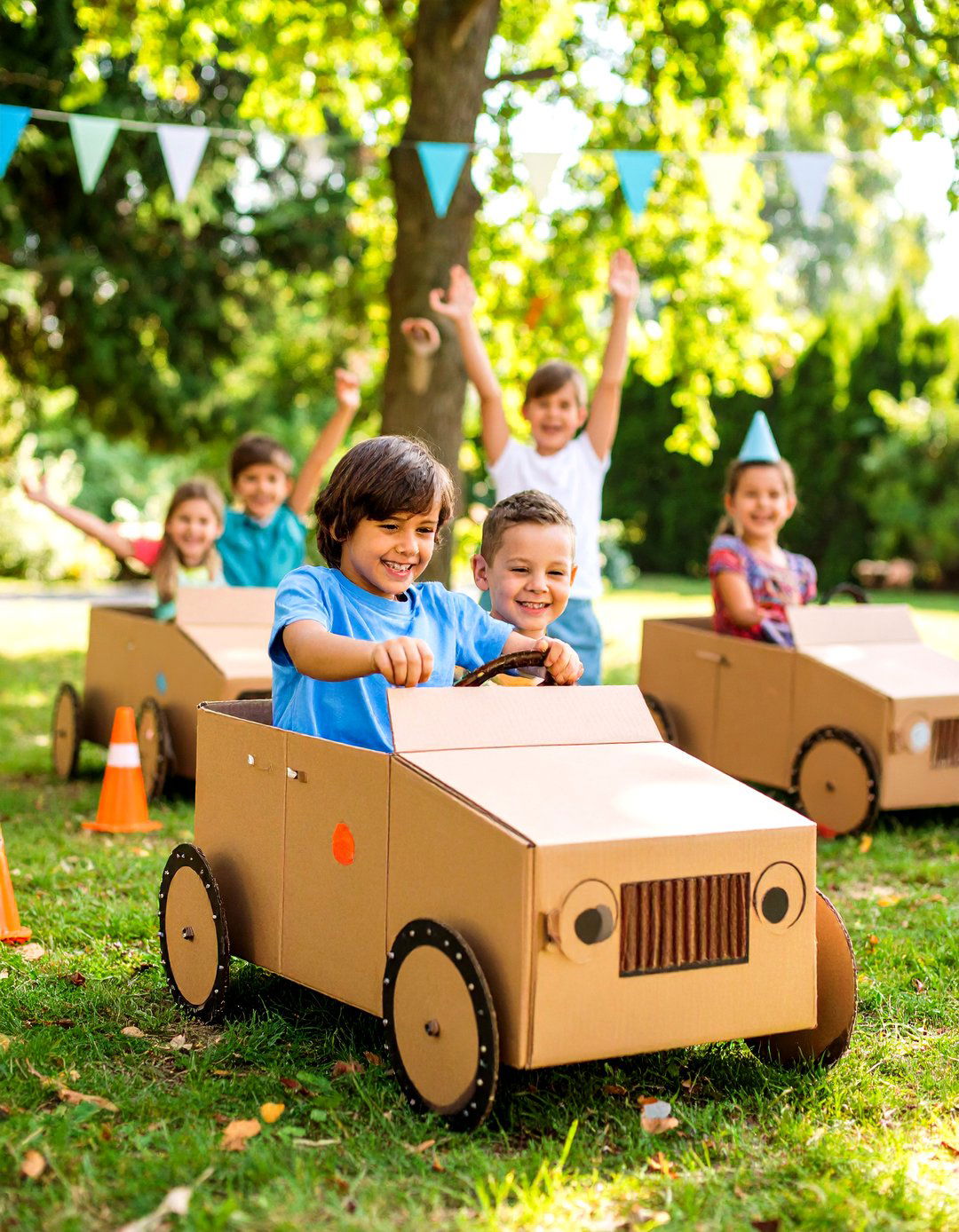 Hot Wheels Cardboard Box Car Grand Prix - 25 hot wheels birthday party ideas