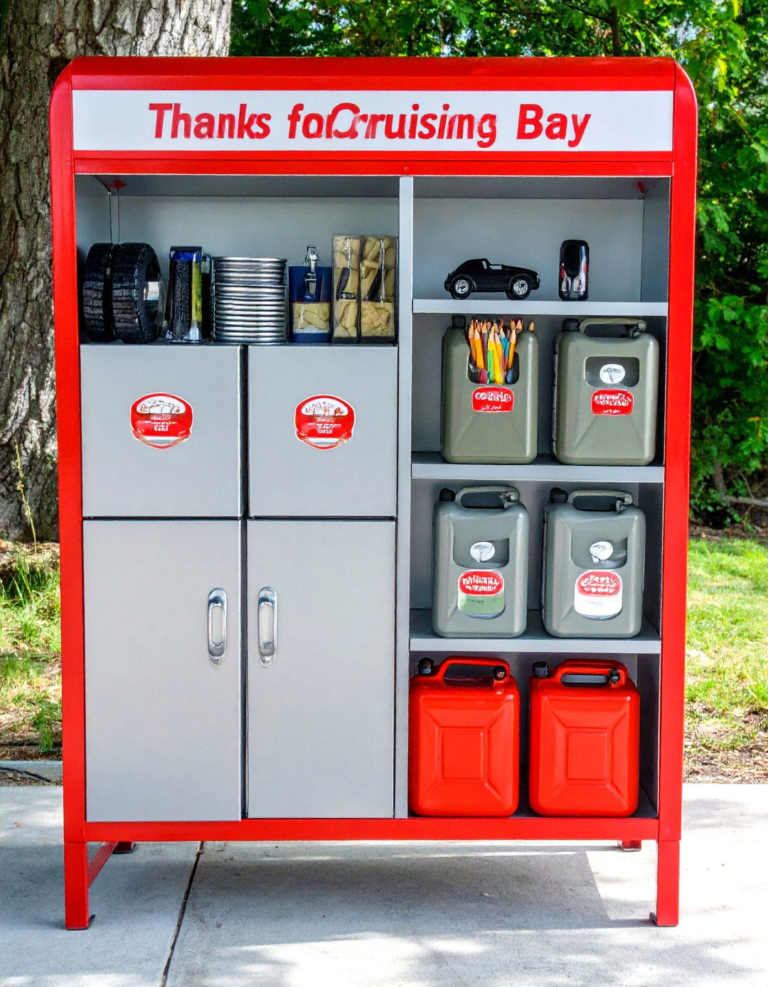 Hot Wheels Fuel Can Goodie Bags - 25 hot wheels birthday party ideas