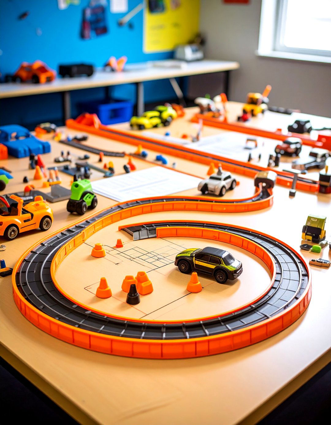 Hot Wheels Speed Snap Build a Track Challenge - 25 hot wheels birthday party ideas