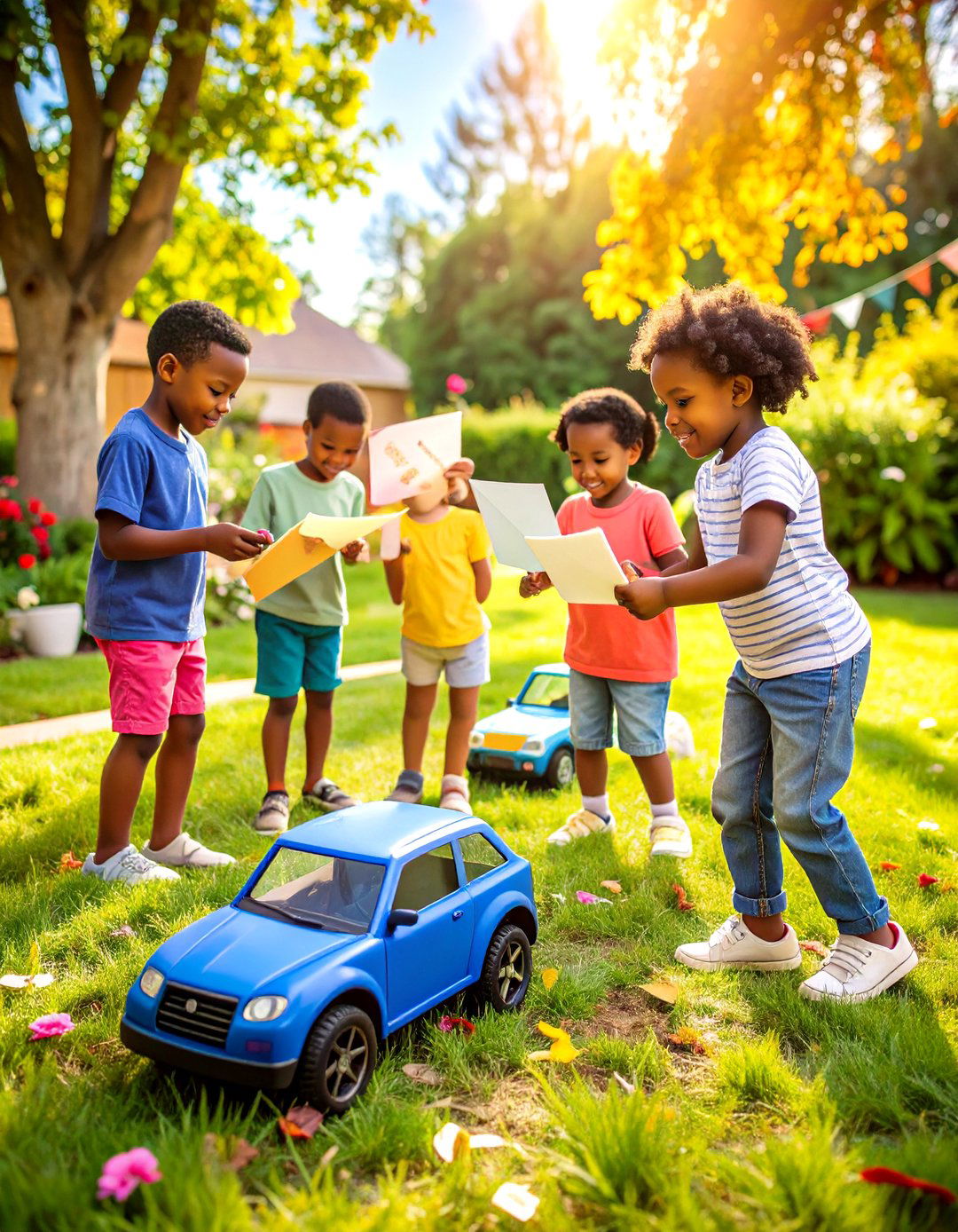 Hot Wheels Treasure Hunt - 25 hot wheels birthday party ideas
