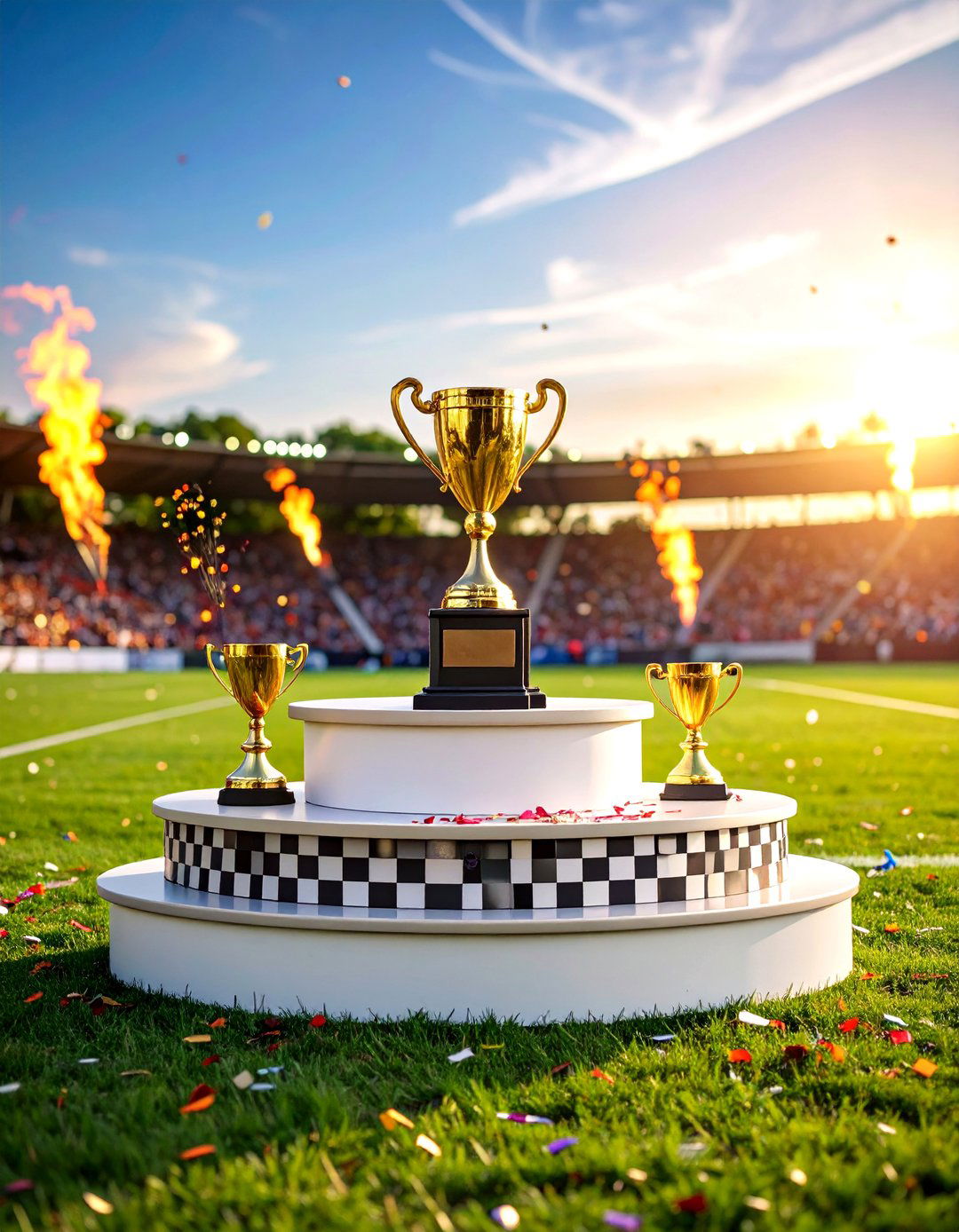 Hot Wheels Winners Podium Ceremony - 25 hot wheels birthday party ideas