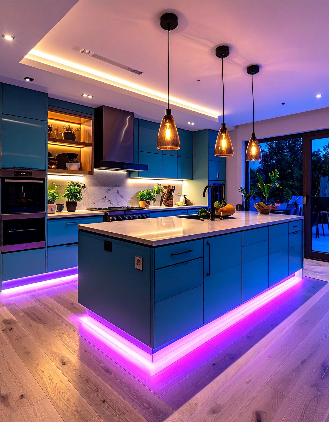 Illuminate the Toe Kick with Recessed LED - 25 parallel modular kitchen design ideas