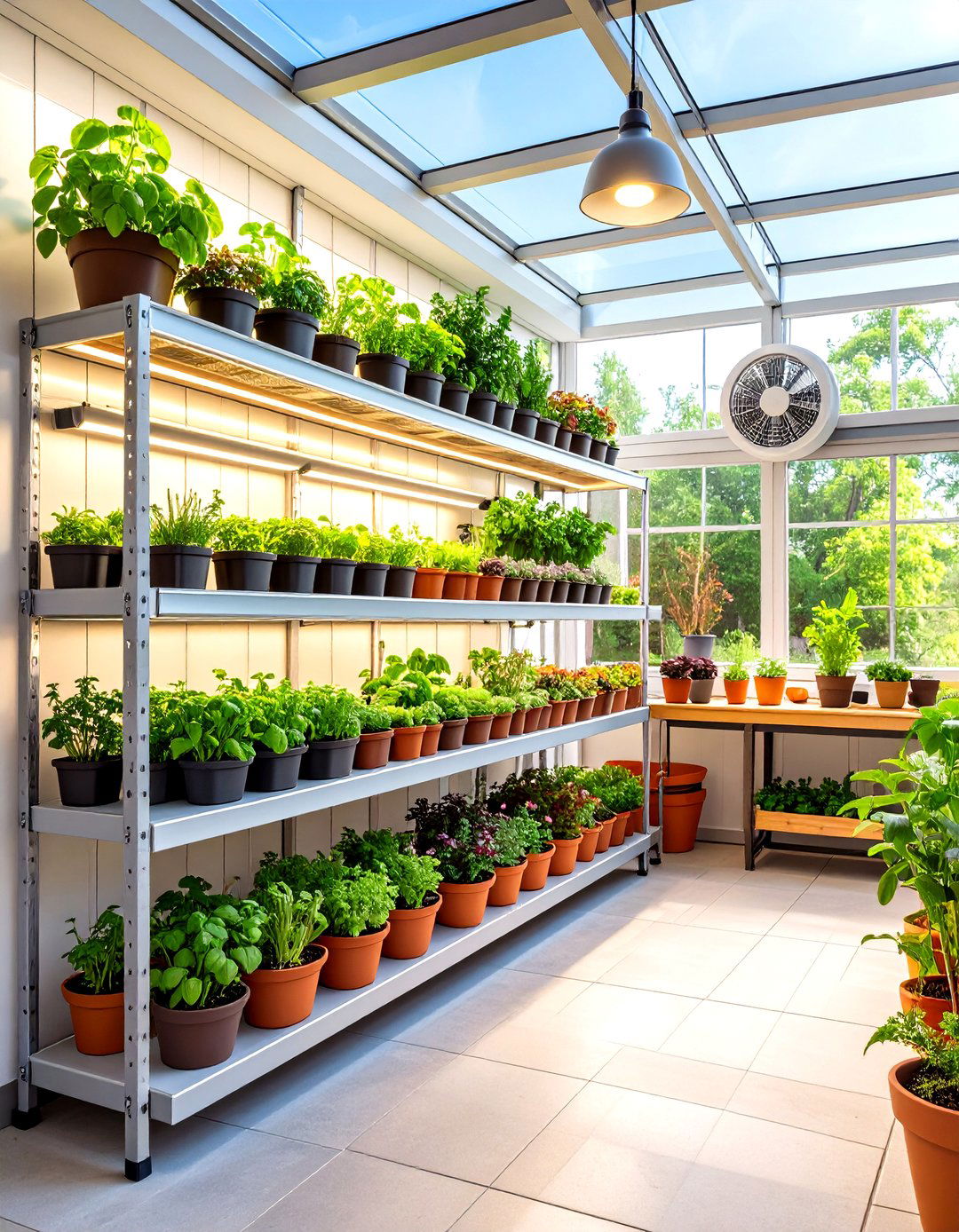 Indoor Garden Bonus Room for Year Round Greenery - 25 bonus room ideas