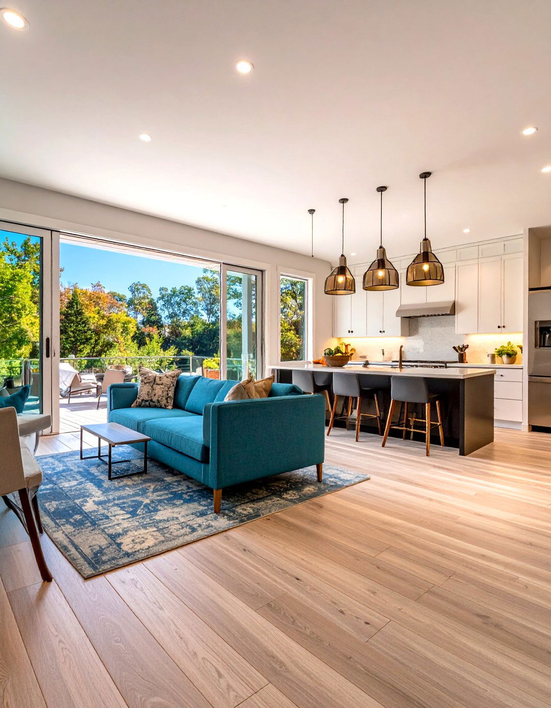 IndoorOutdoor Flow Extension - 25 open kitchen living room ideas