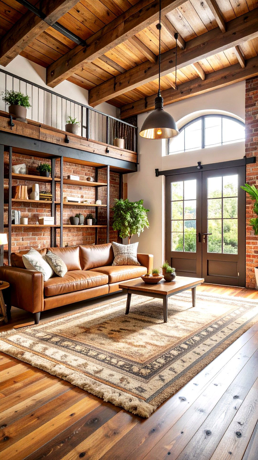 Industrial Loft Room with Raw Edges - 25 aesthetic room ideas