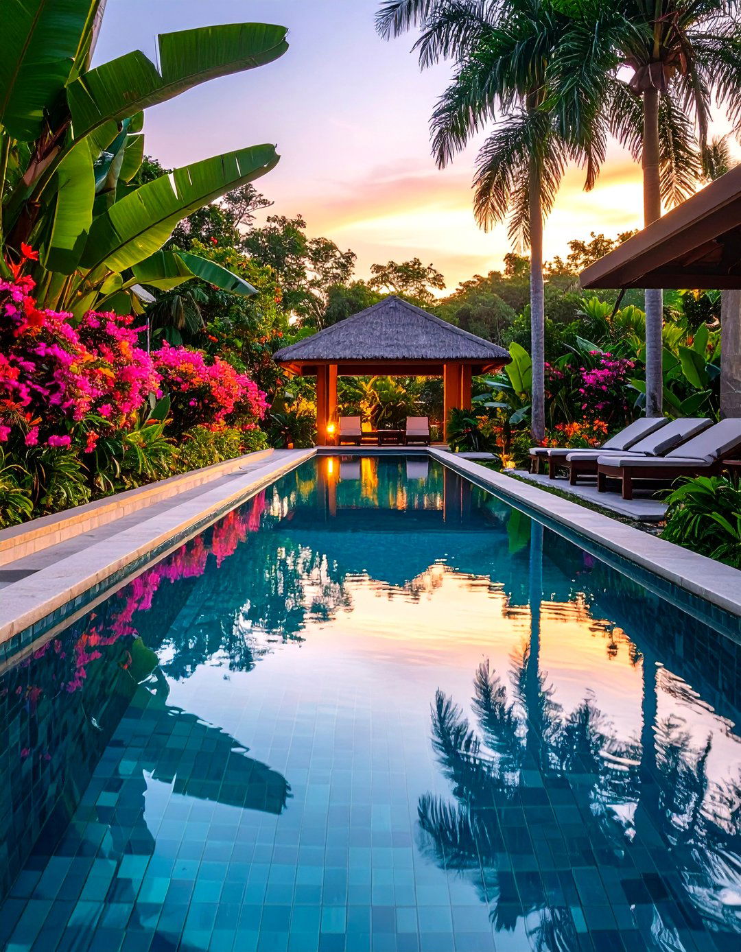 Infinity Edge Toward the Garden - 25 lagoon pool ideas