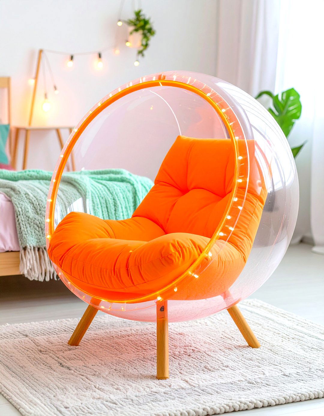 Inflatable Chair Corner for a s Bedroom - 25 90s bedroom decor ideas