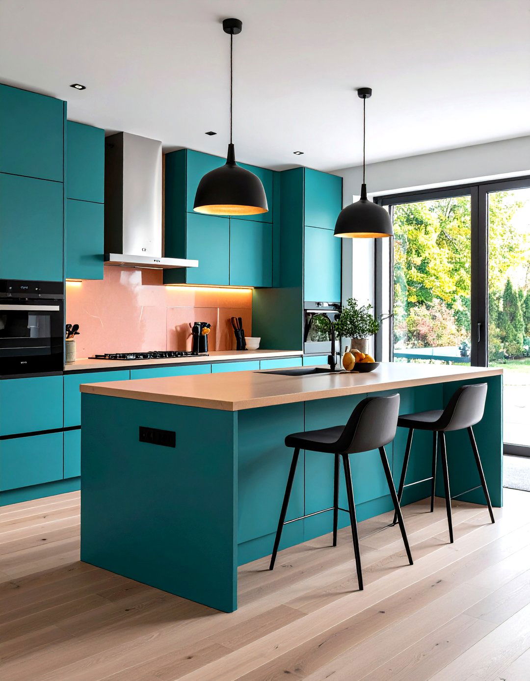 Integrate Pop Up Power Outlets - 25 parallel modular kitchen design ideas
