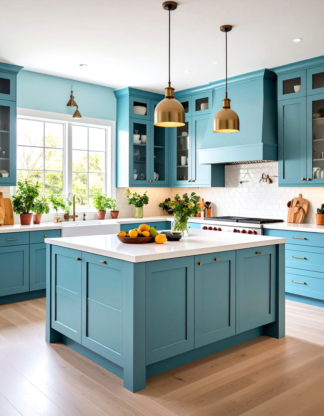 Integrated Venting Preserves Sightlines - 25 minimalist kitchen ideas