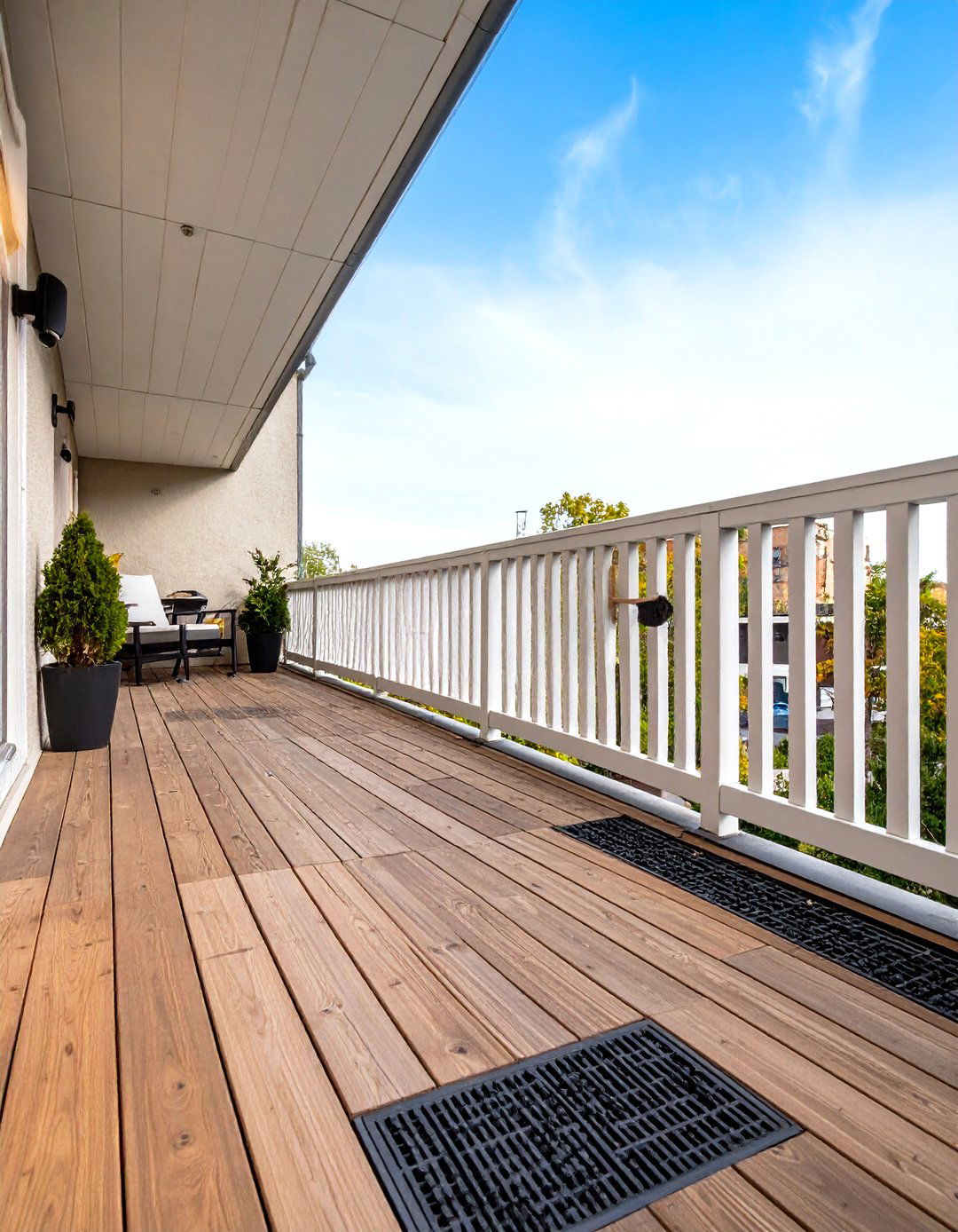 Interlocking Wood Deck Tiles for Quick Makeovers - 25 deck flooring ideas