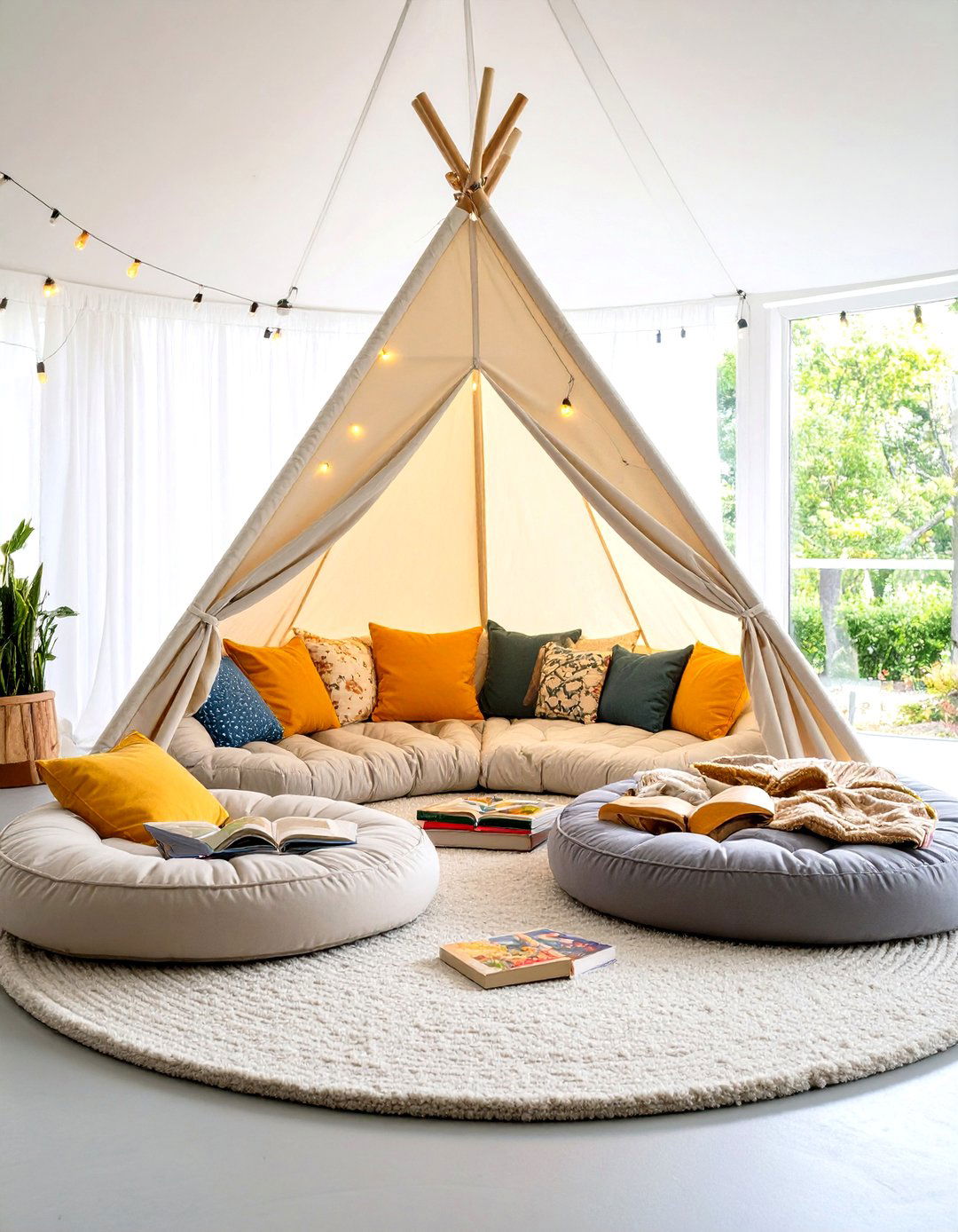 25 Creative Floor Seating Ideas for Your Living Room