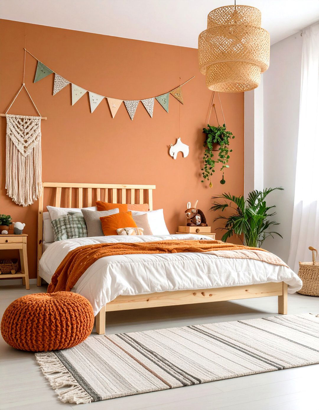 Kids Terracotta BedroomPlayful Yet Cozy - 25 Terracotta Bedroom Ideas