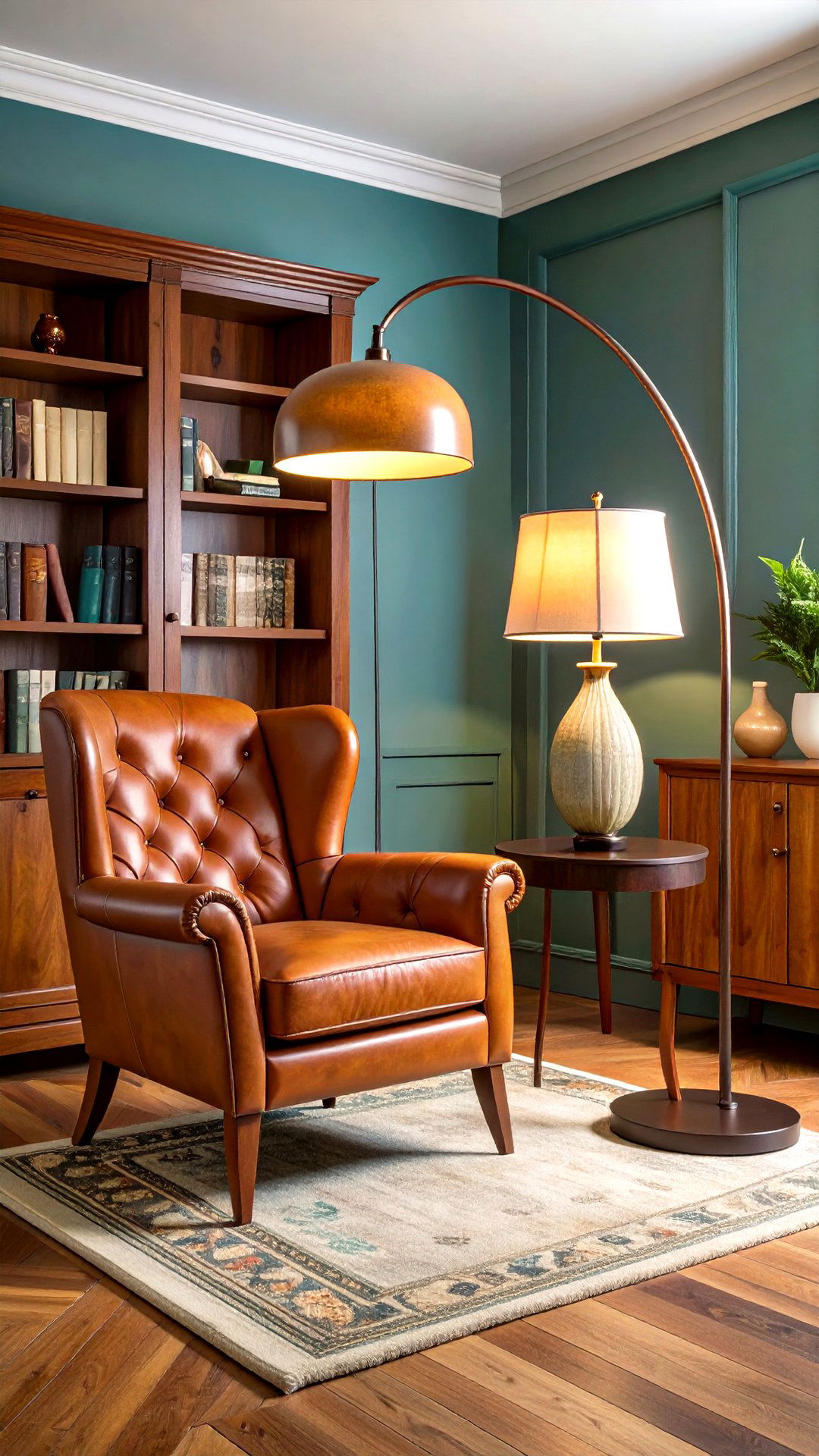 Layer Lamps at Varying Heights for Asymmetrical Balance - 25 asymmetrical balance interior design ideas