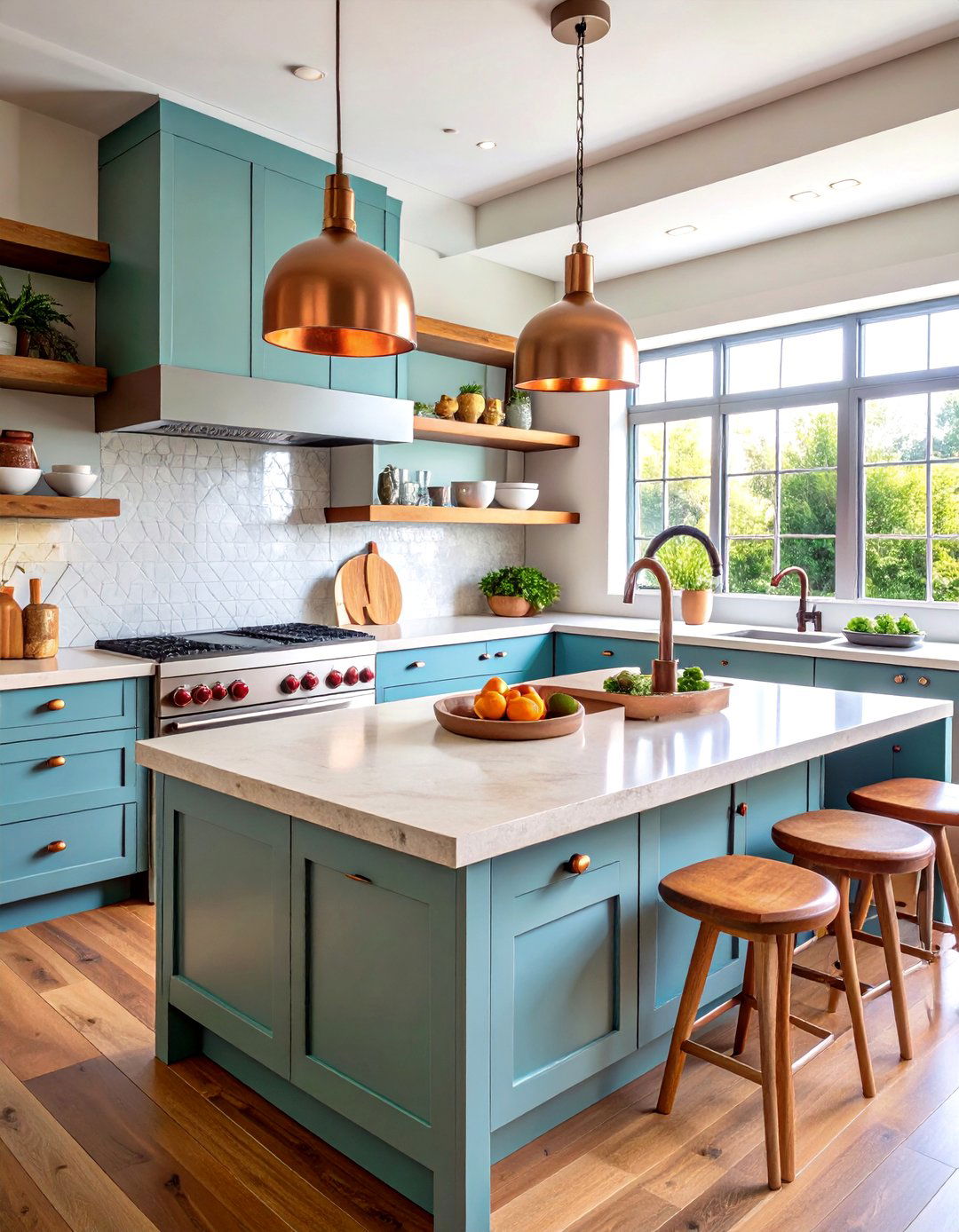 Lean Into Tactile Surfaces Like Honed Stone - 25 cozy kitchen ideas